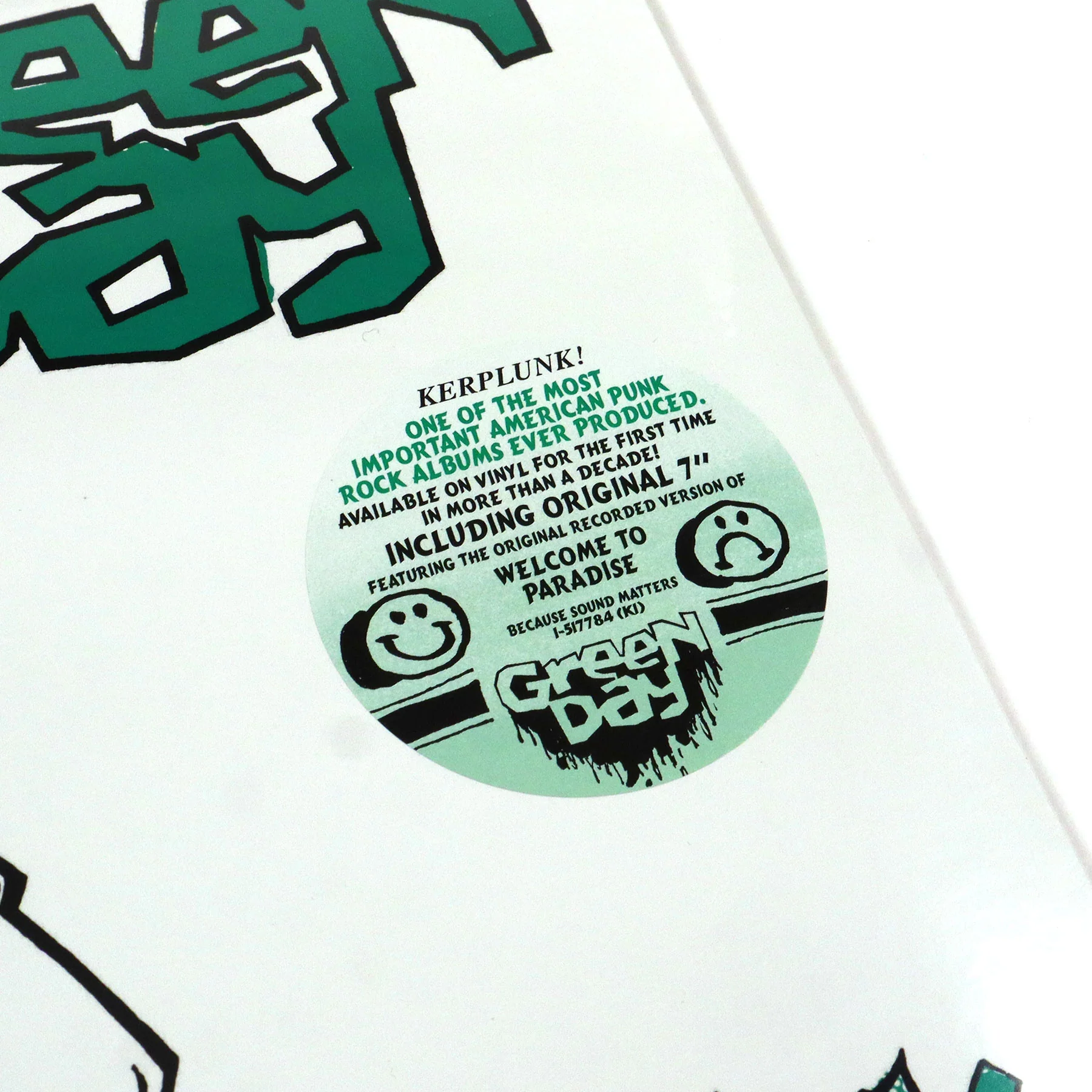 Green Day: Kerplunk! Vinyl LP+7" - Image 5