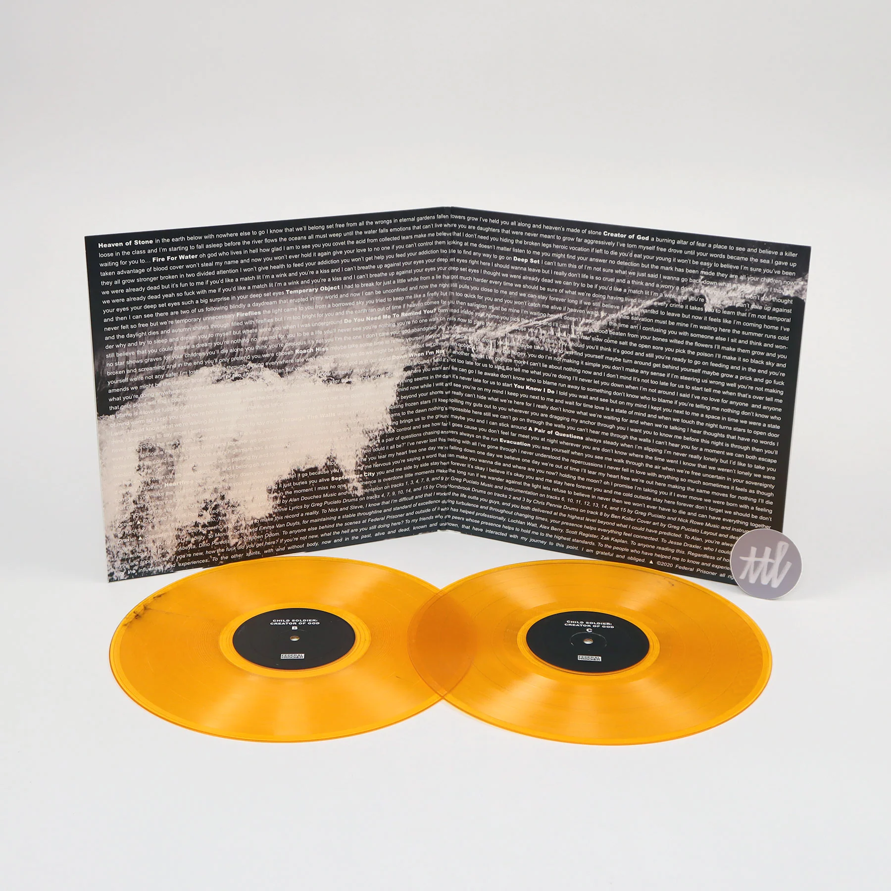 Greg Puciato: Child Soldier - Creator Of God (Colored Vinyl) Vinyl 2LP - Image 2