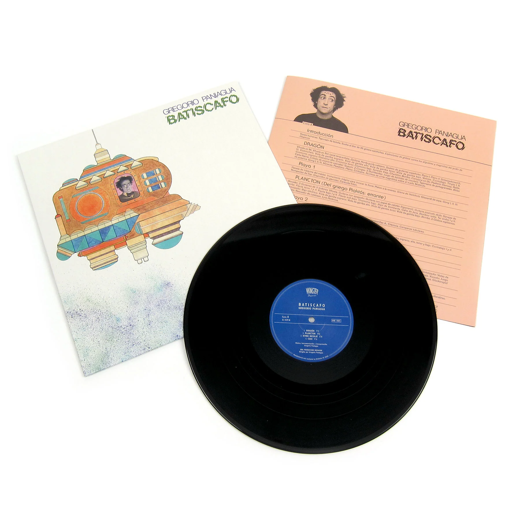 Gregorio Paniagua: Batiscafo (180g) Vinyl LP - Image 2