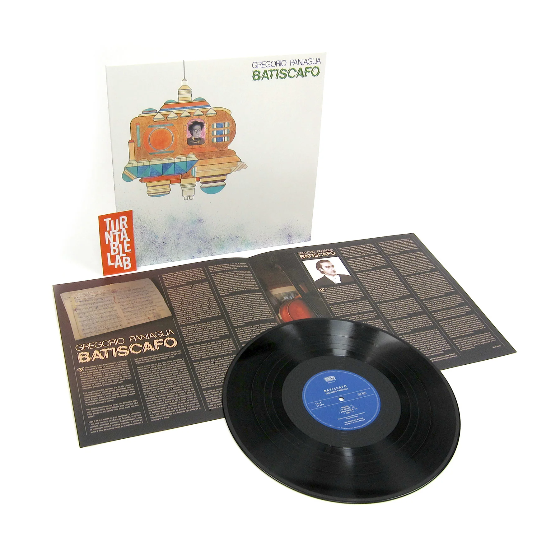 Gregorio Paniagua: Batiscafo (180g) Vinyl LP - Image 3