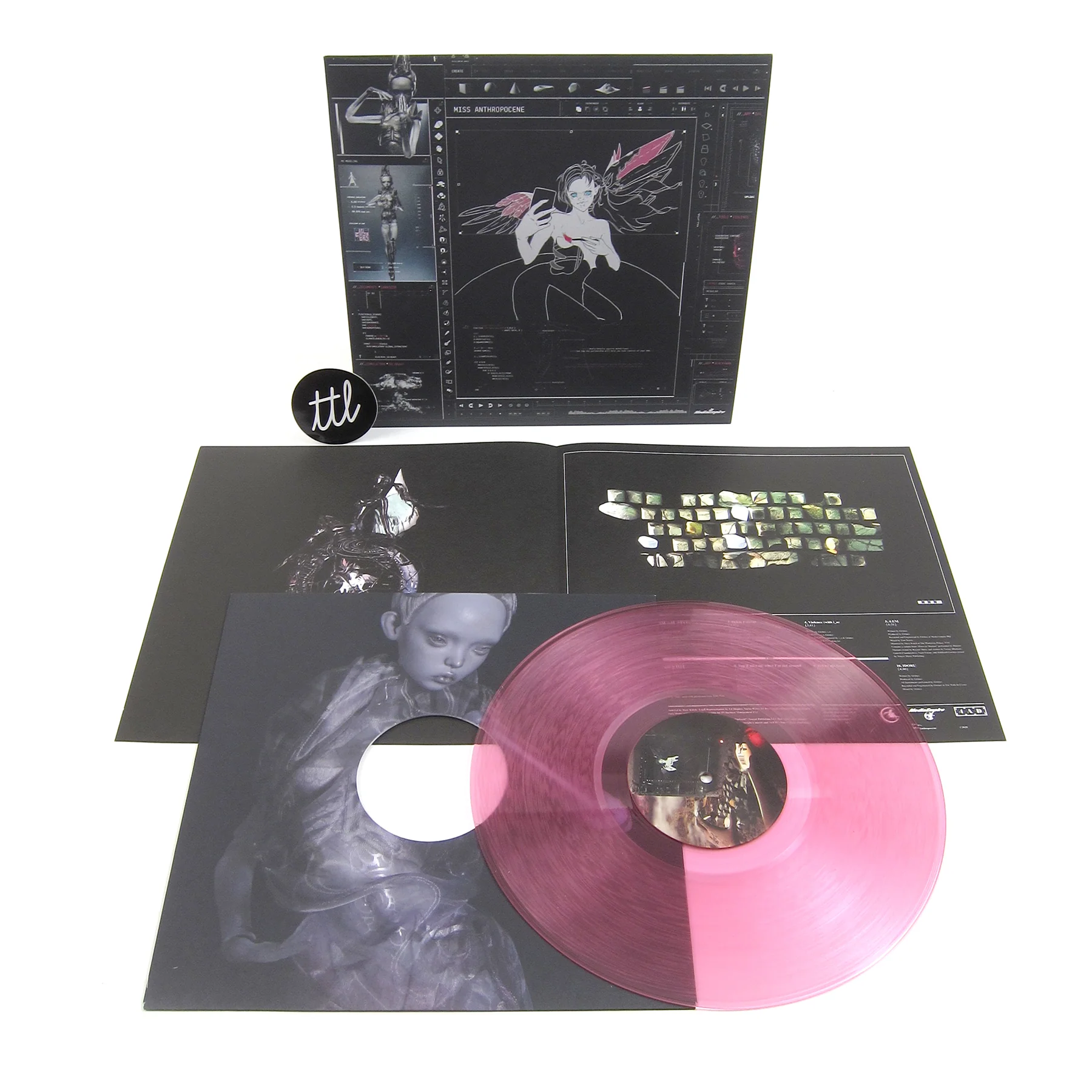 Grimes: Miss Anthropocene (Indie Exclusive Colored Vinyl) Vinyl LP - Image 2