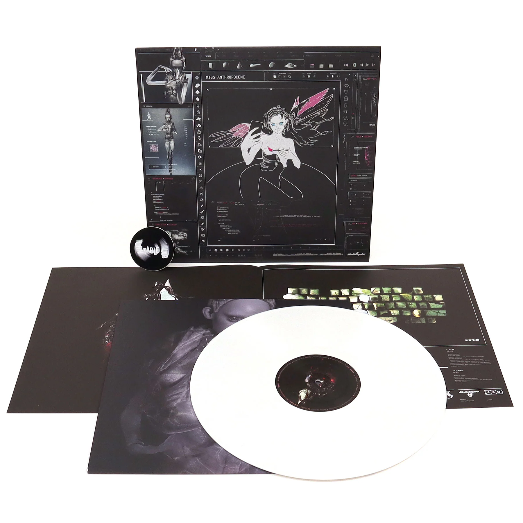 Grimes: Miss Anthropocene (White Colored Vinyl) Vinyl LP - Image 2