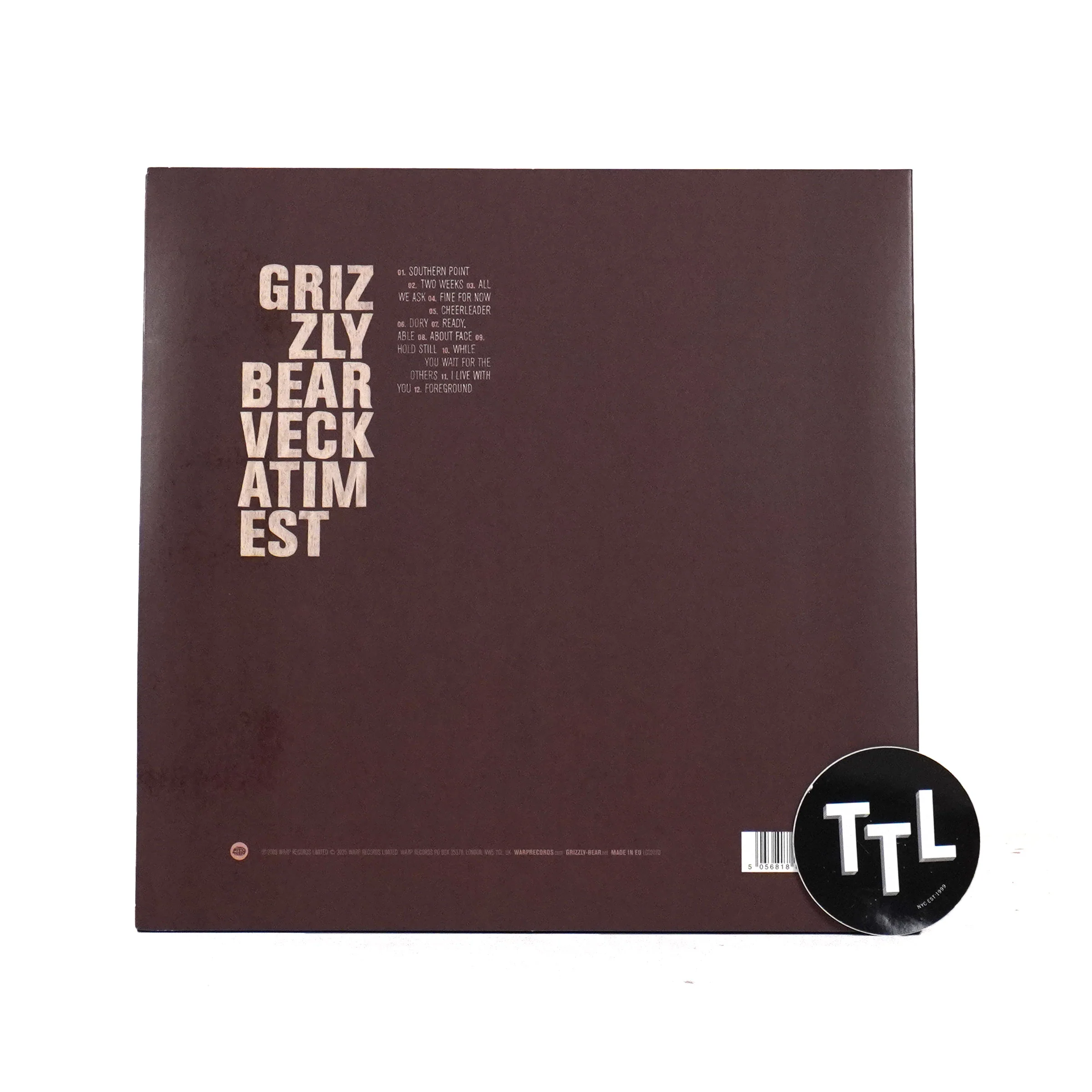 Grizzly Bear: Veckatimest (Colored Vinyl) Vinyl 2LP - Image 3