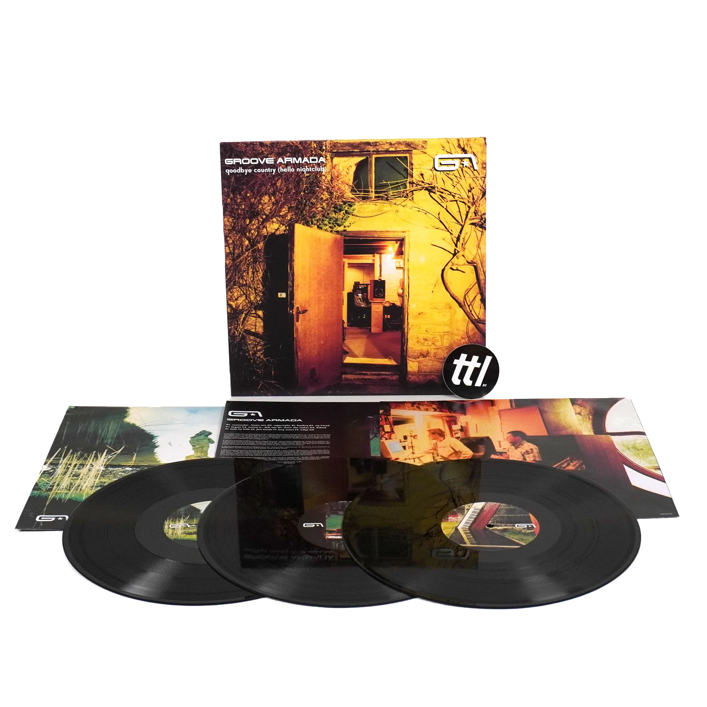 Groove Armada: Goodbye Country (Hello Nightclub) (Import) Vinyl 3LP - Image 2