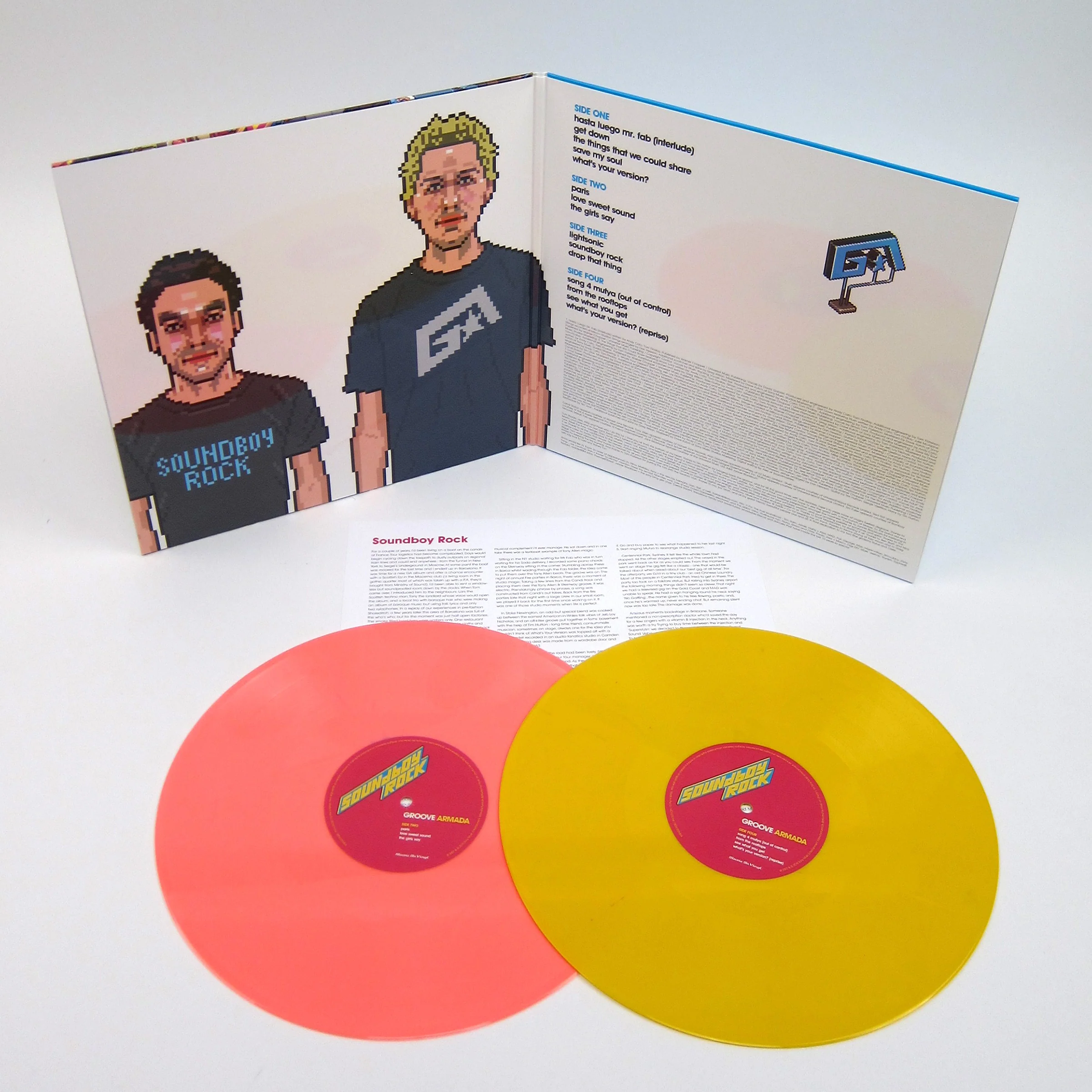 Groove Armada: Soundboy Rock (Music On Vinyl 180g, Colored Vinyl) Vinyl 2LP - Image 2