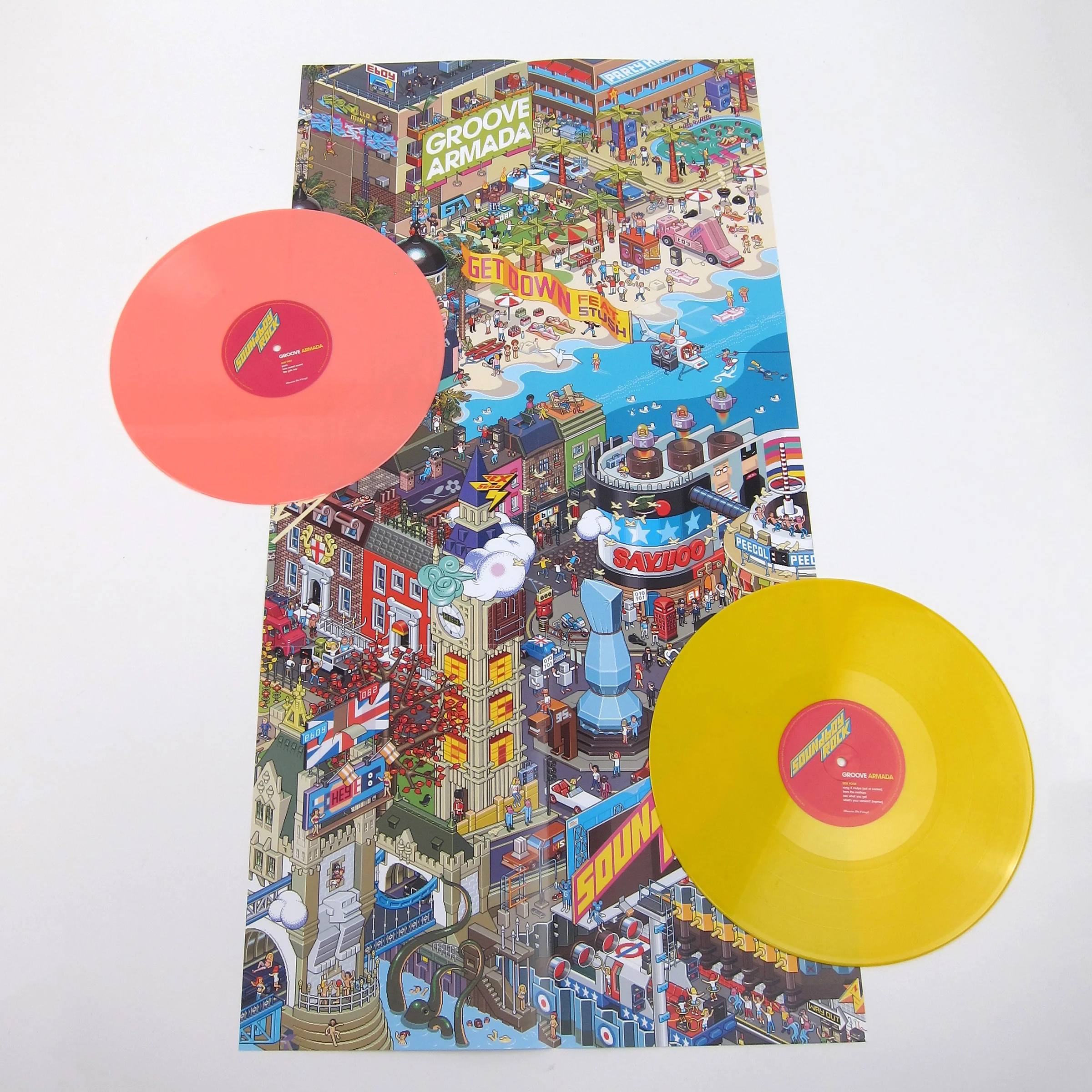 Groove Armada: Soundboy Rock (Music On Vinyl 180g, Colored Vinyl) Vinyl 2LP - Image 3