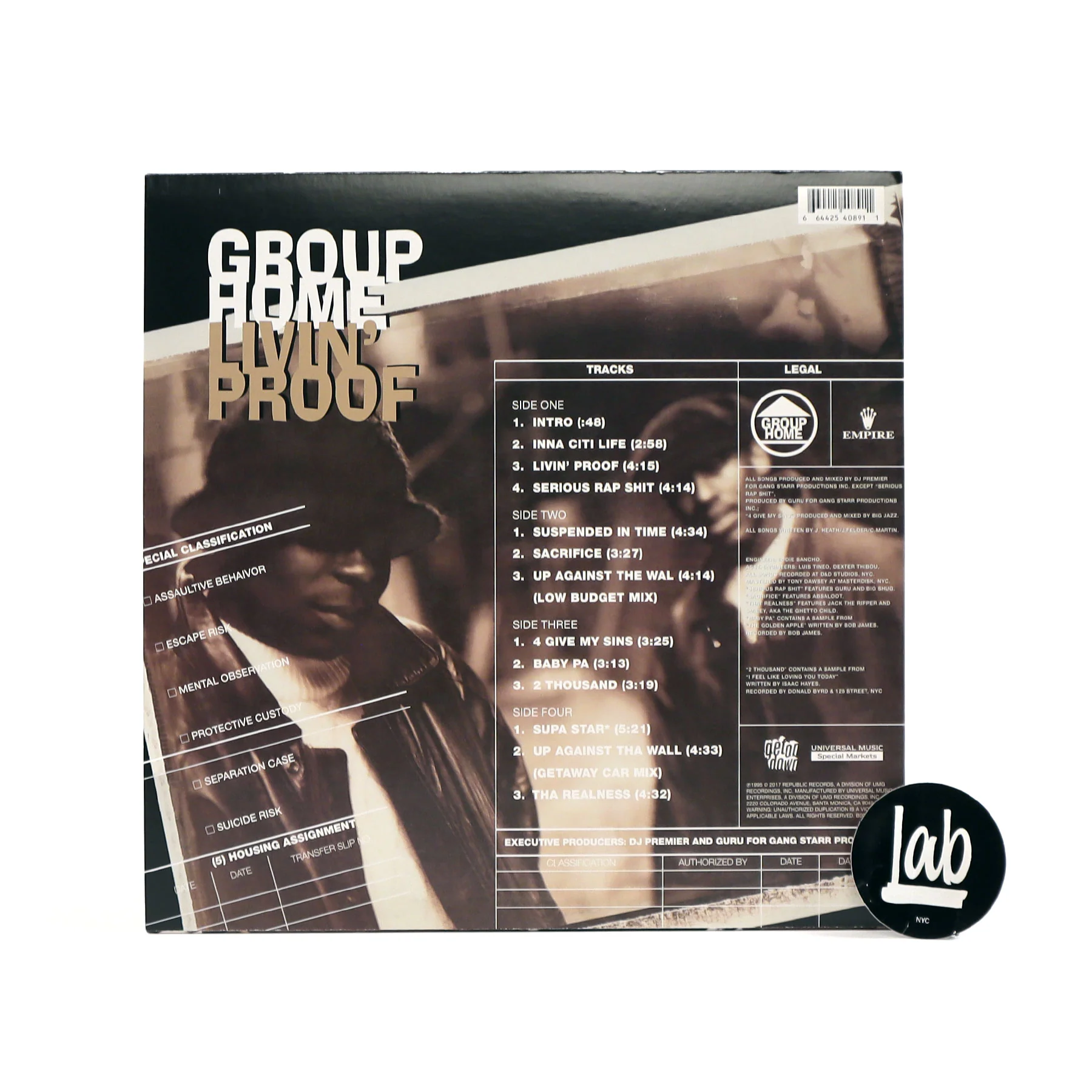 Group Home: Livin' Proof Vinyl 2LP - Image 3