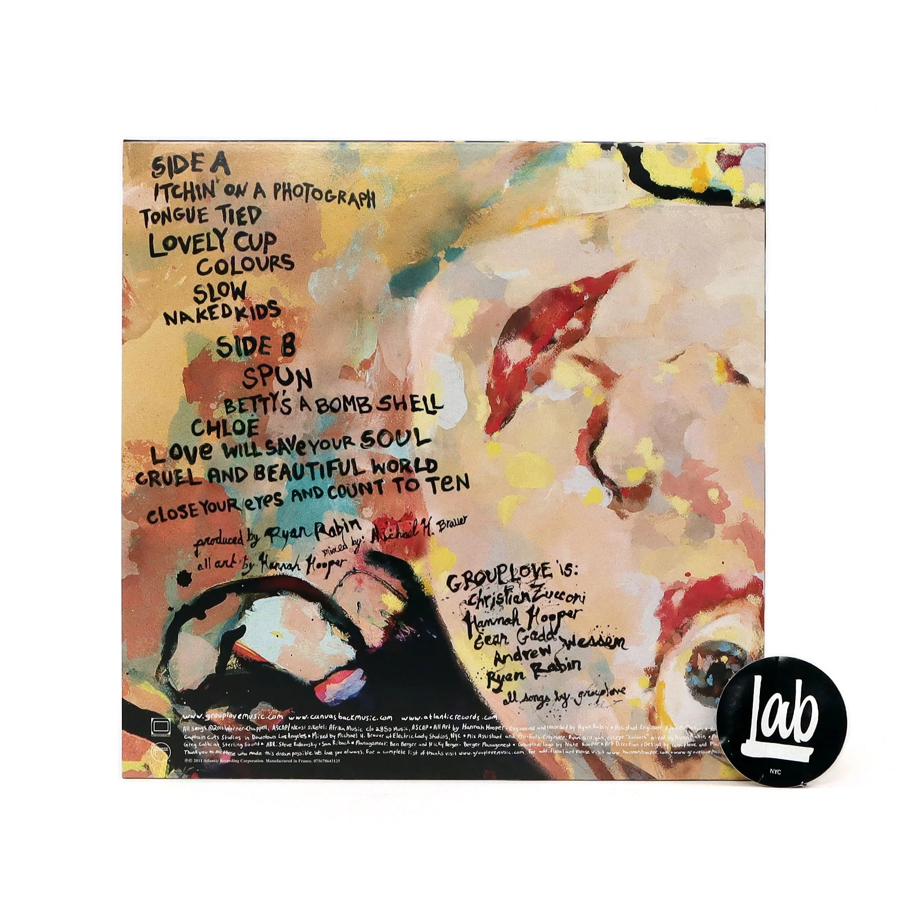 Grouplove: Never Trust A Happy Song (180g, Colored Vinyl) Vinyl LP - Image 3