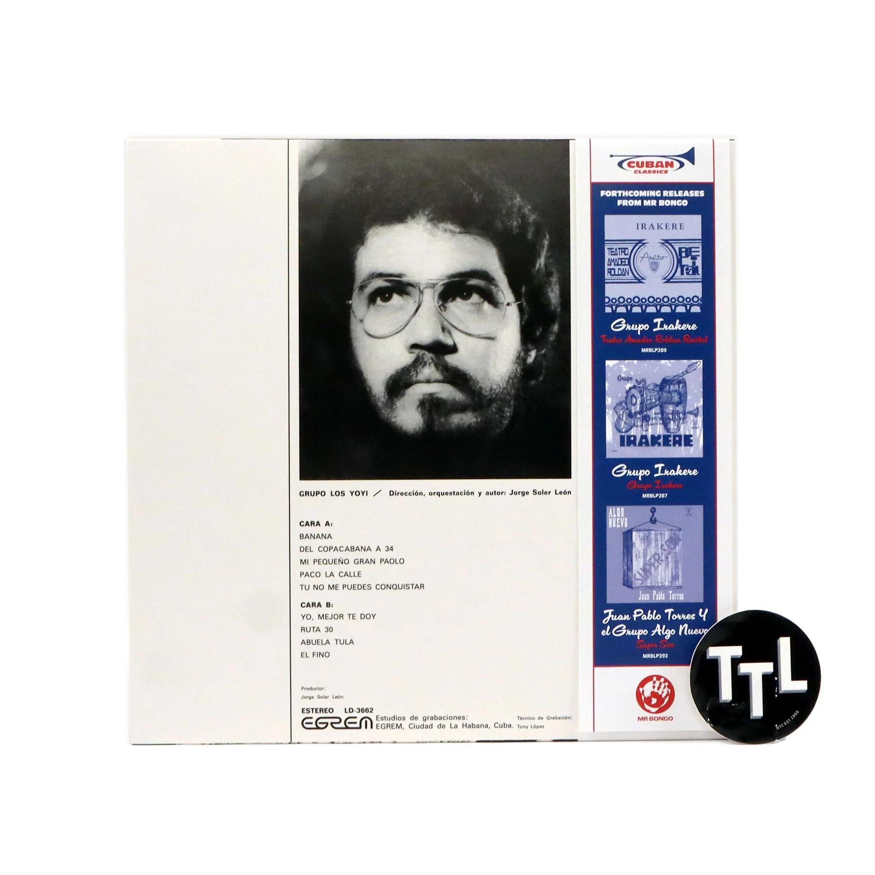 Grupo Los Yoyi: Yoyi Vinyl LP - Image 2