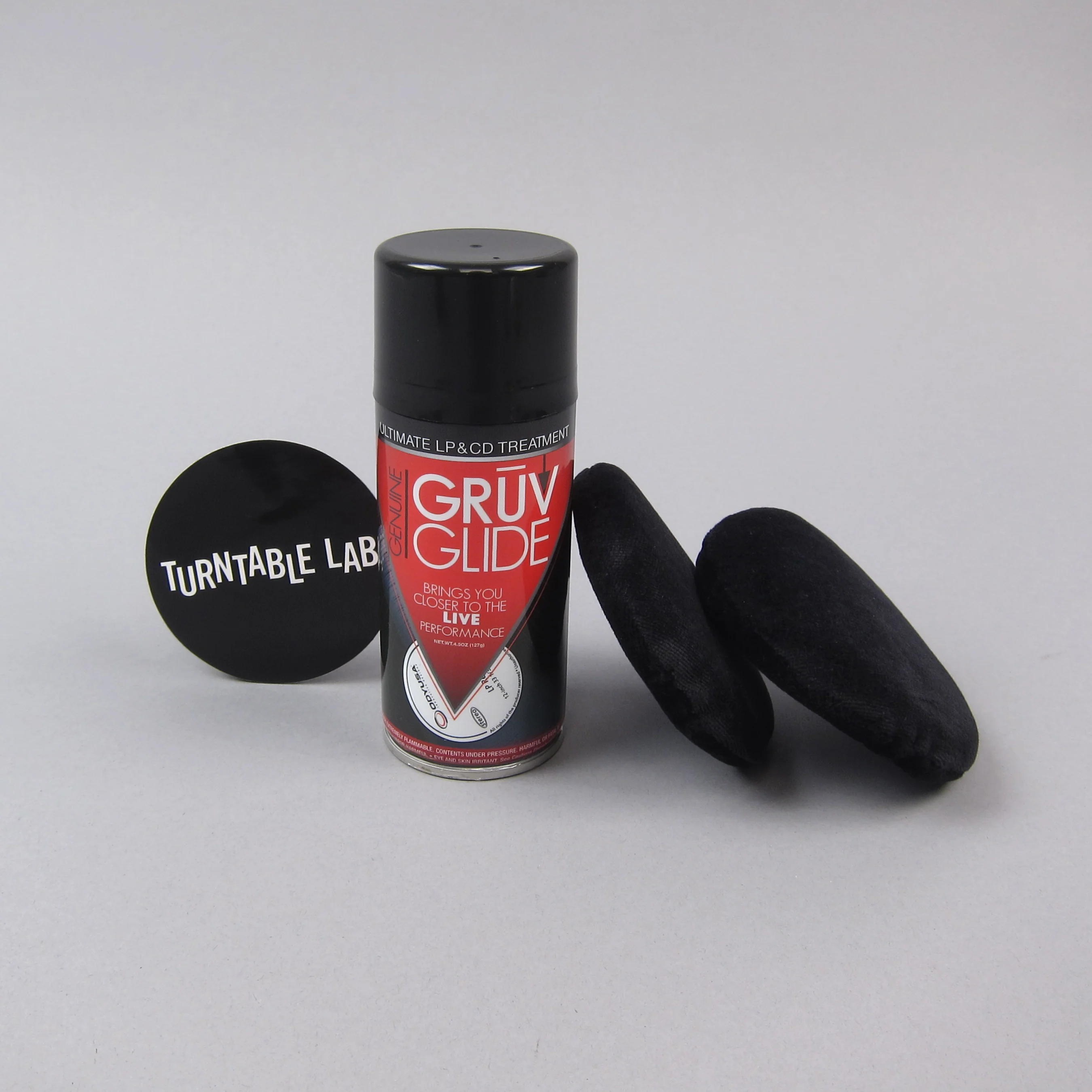 Gruv Glide: Vinyl Record Cleaner (Spray + Cleaning Pads) - Image 2