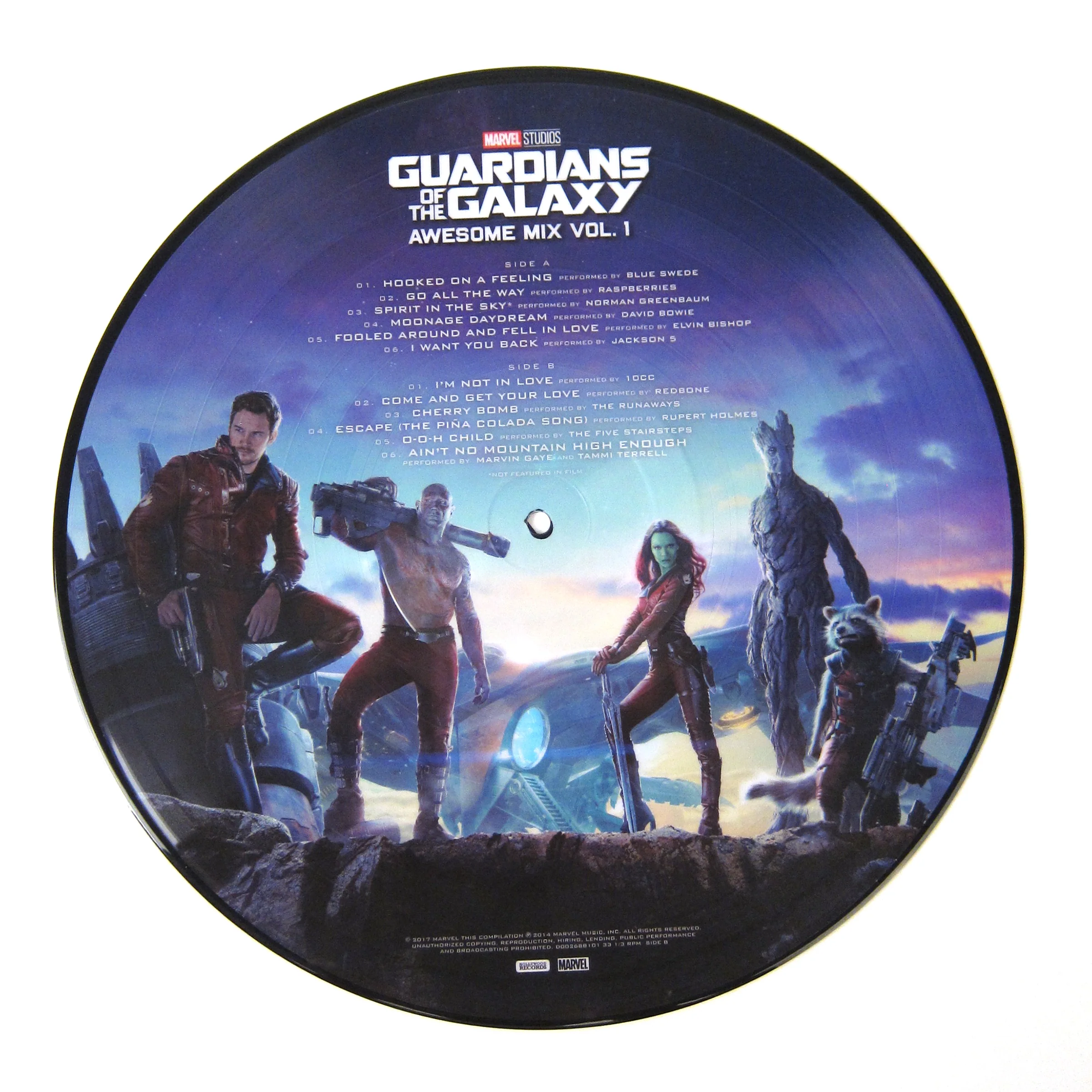 Guardians Of The Galaxy: Guardians Of The Galaxy Vol.1 (Pic Disc) Vinyl LP - Image 2