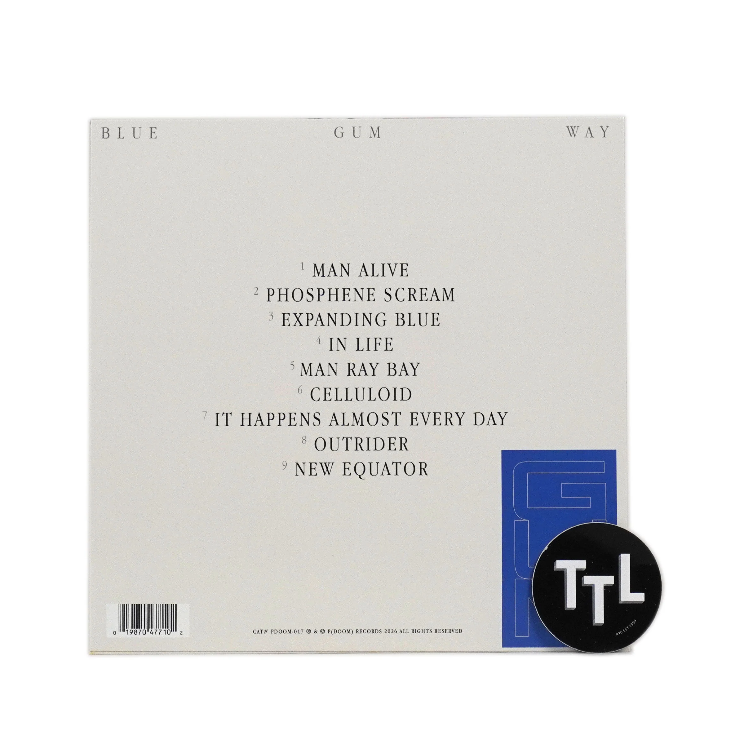 Gum: Blue Gum Way (180g, Colored Vinyl) Vinyl LP - Image 3