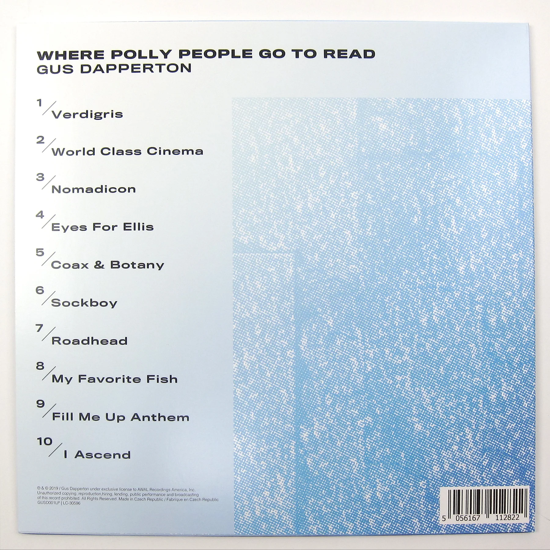 Gus Dapperton: Where Polly People Go To Read Vinyl LP - Image 3