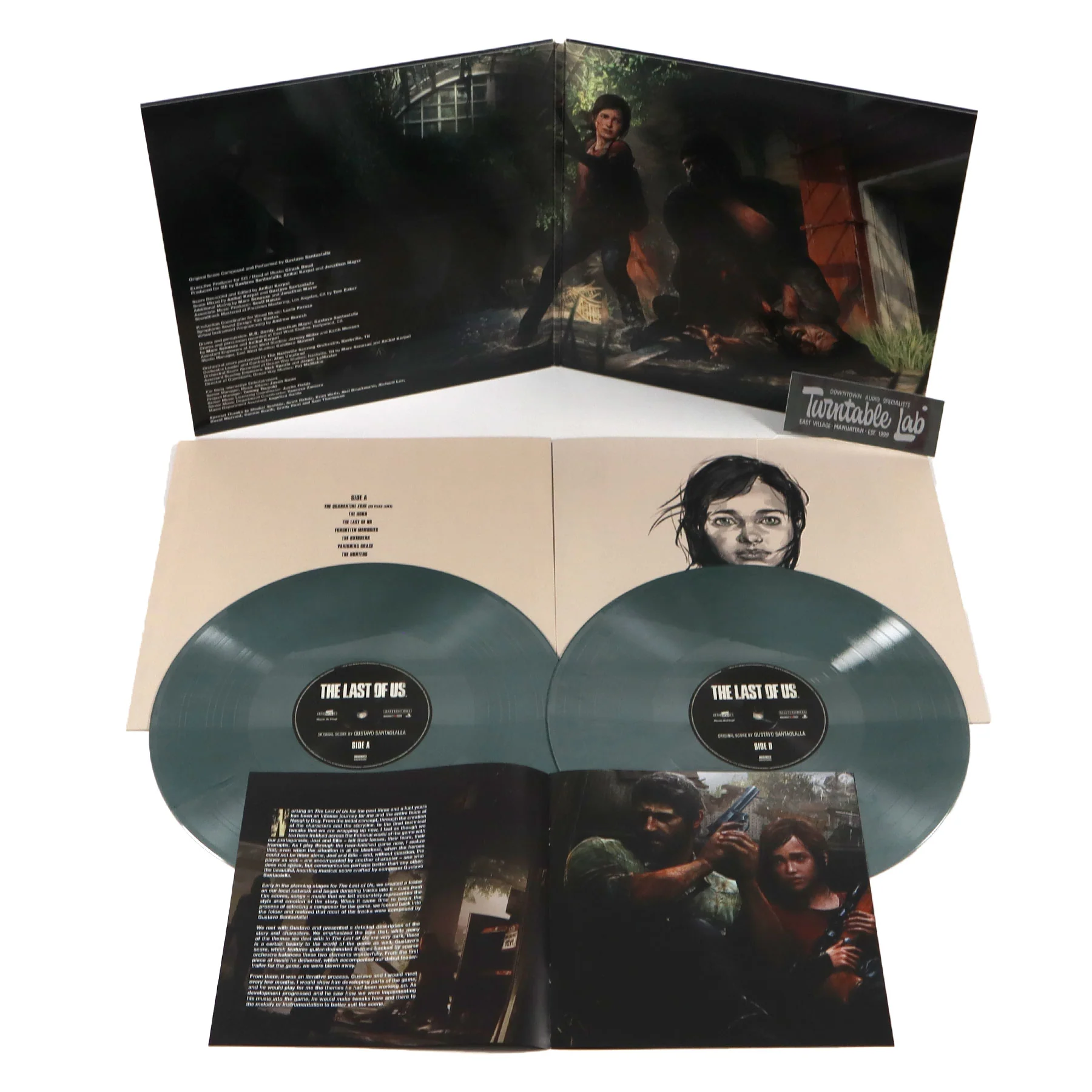 Gustavo Santaolalla: The Last Of Us Soundtrack (Music On Vinyl 180g, Green & Silver Colored Vinyl) Vinyl 2LP - Image 2