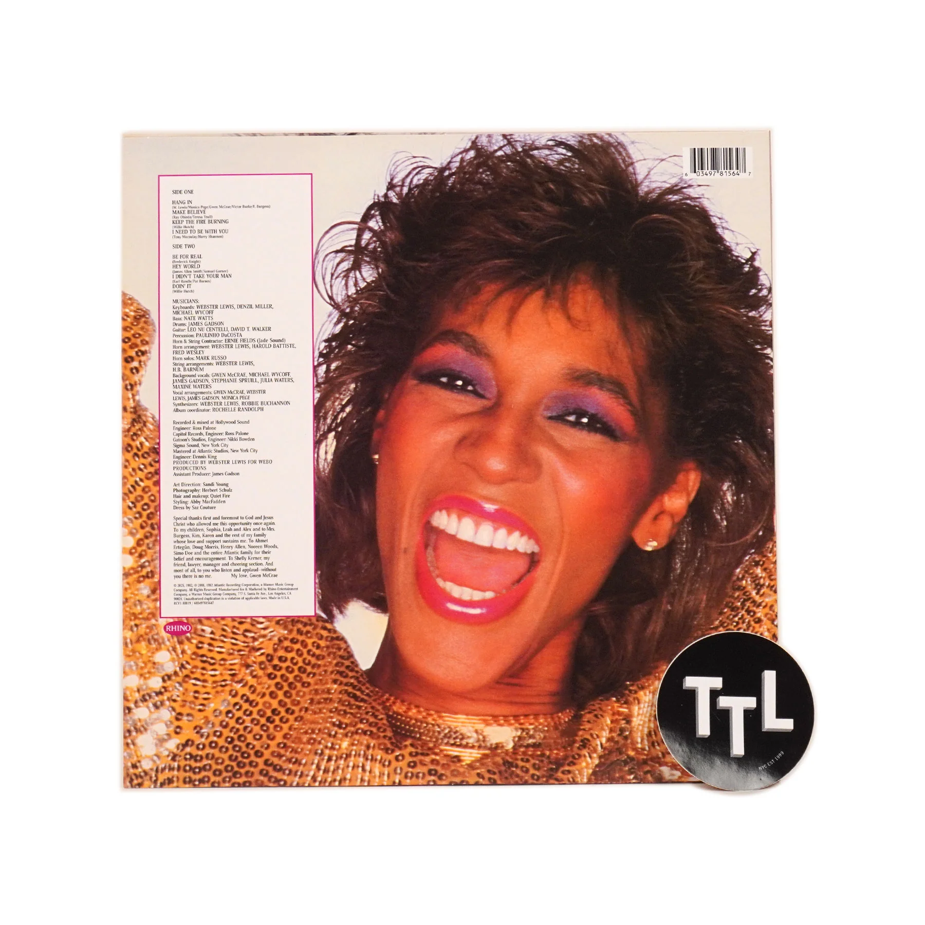 Gwen McCrae: On My Way (Colored Vinyl) Vinyl LP - Image 3