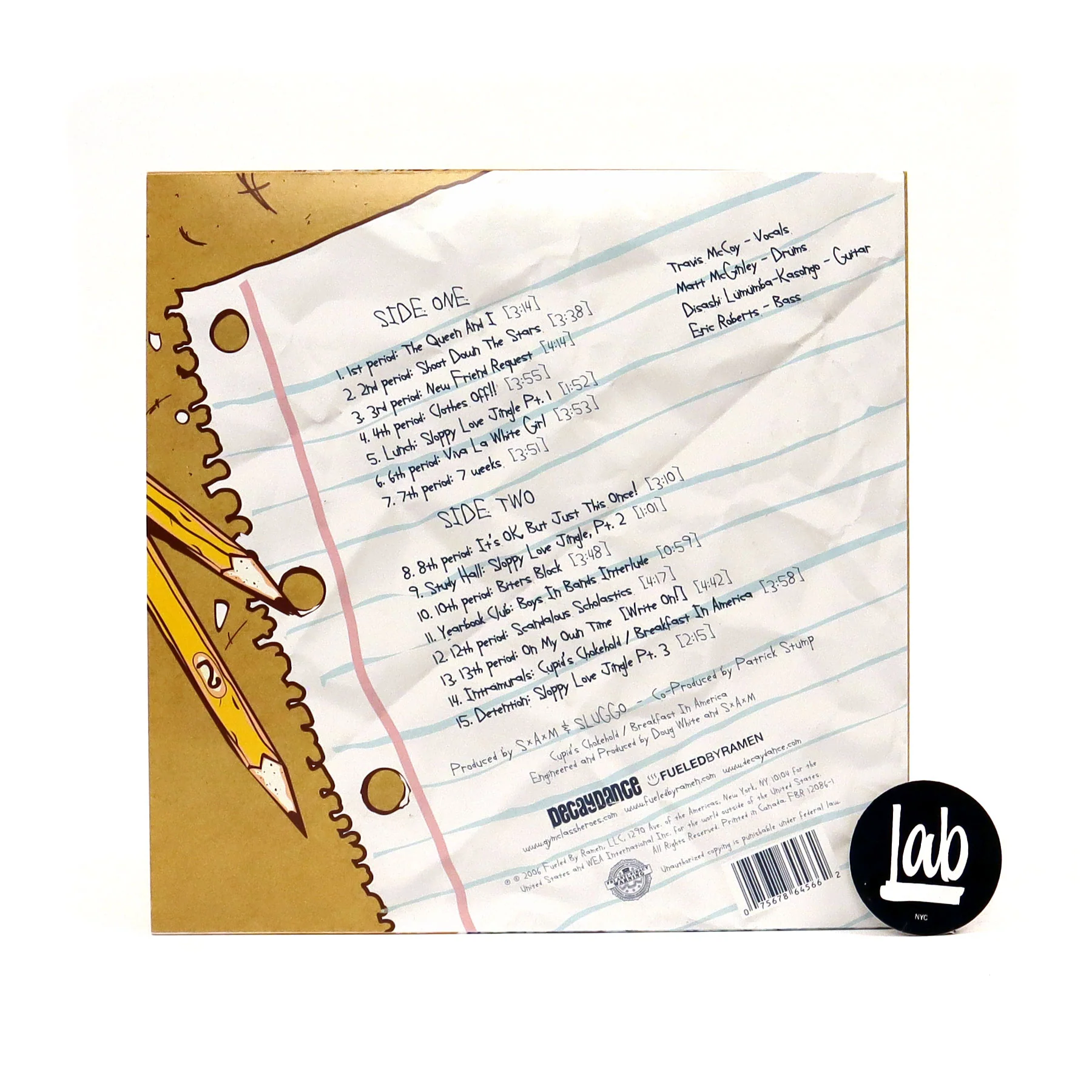 Gym Class Heroes: As Cruel As School Children (Colored Vinyl) Vinyl LP - Image 3