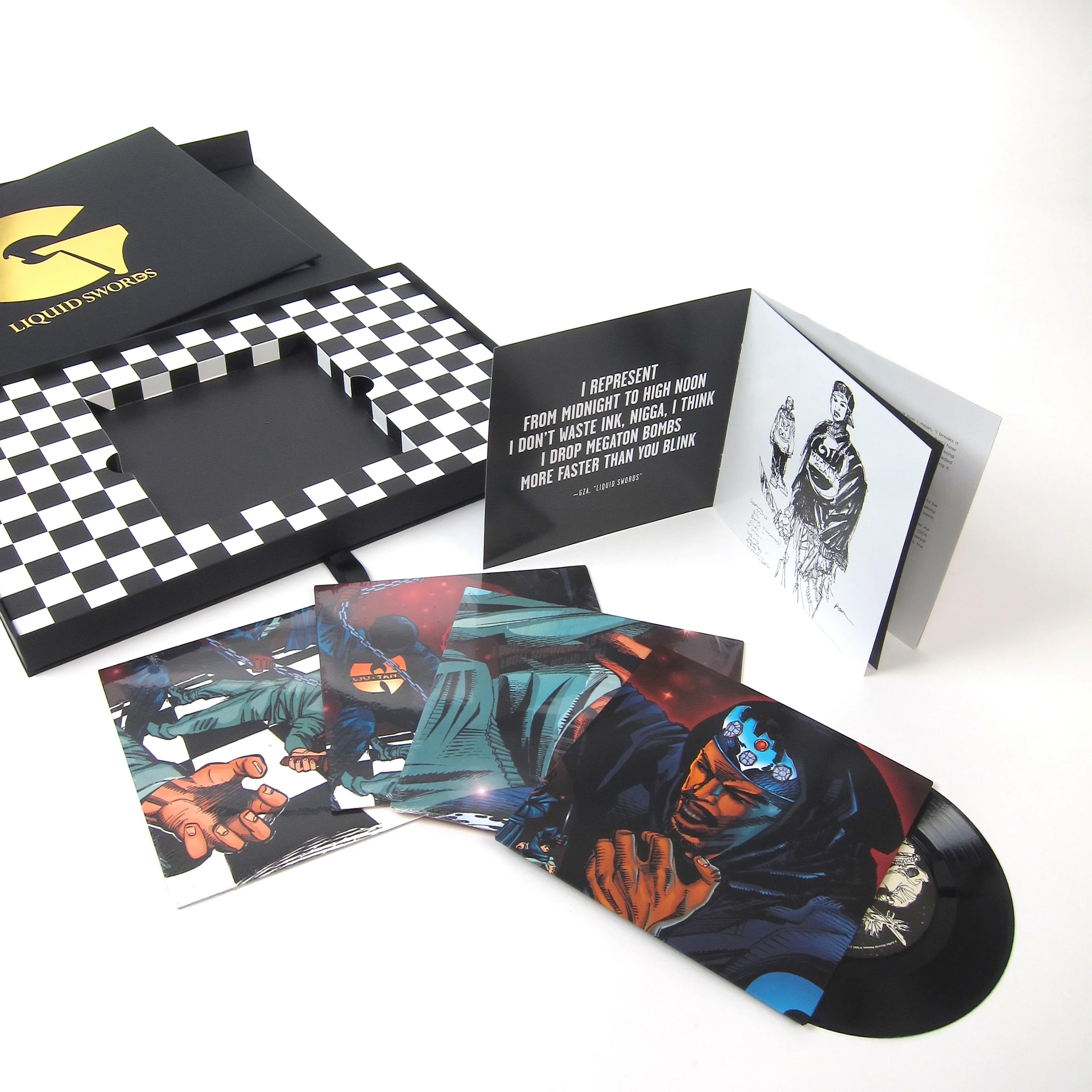 GZA: Liquid Swords - The Singles Collection Vinyl 4x7" Boxset - Image 2