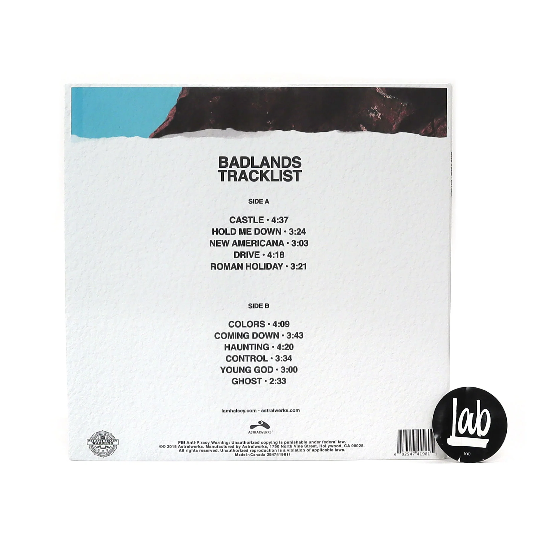 Halsey: Badlands (Colored Vinyl) Vinyl LP - Image 3