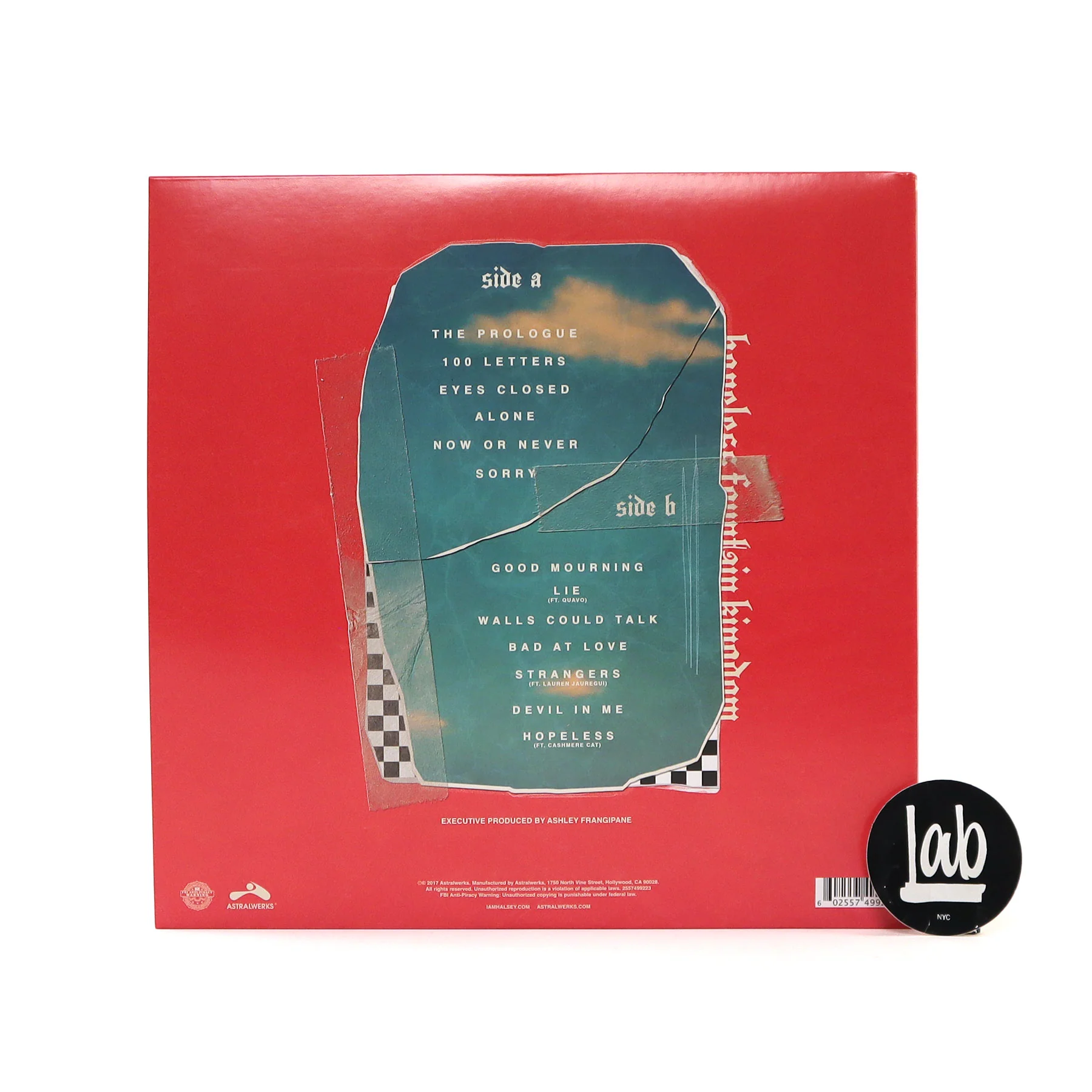 Halsey: Hopeless Fountain Kingdom (Splatter Colored Vinyl) Vinyl LP - Image 3