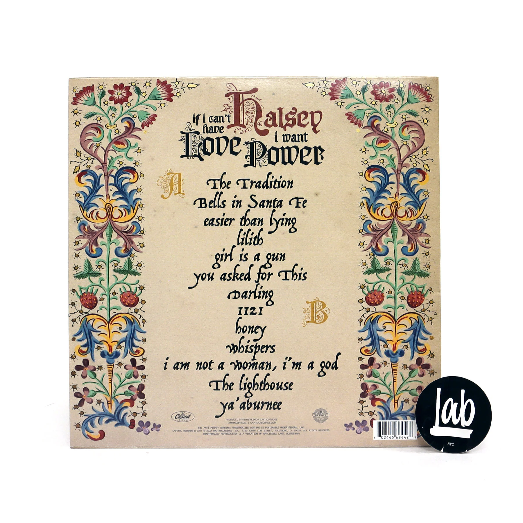 Halsey: If I Can’t Have Love, I Want Power (Colored Vinyl) Vinyl LP - Image 3