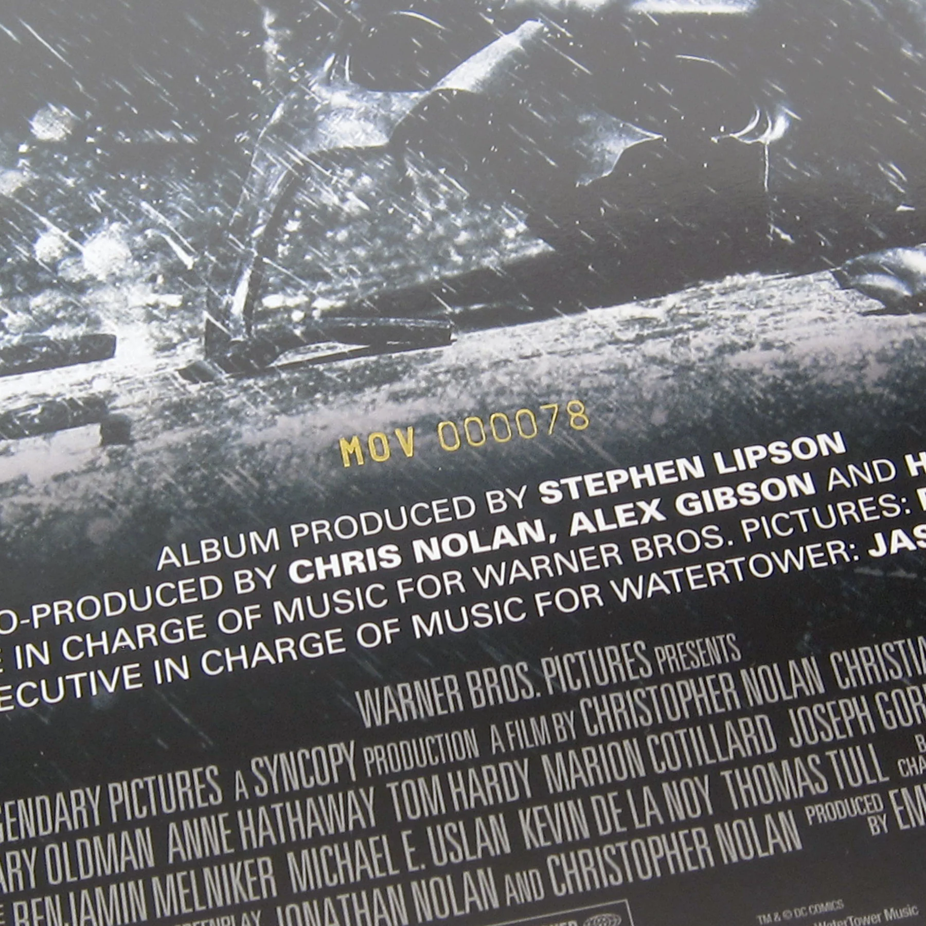Hans Zimmer: The Dark Knight Rises Original Soundtrack (180g, Colored Vinyl) Vinyl LP - Image 5