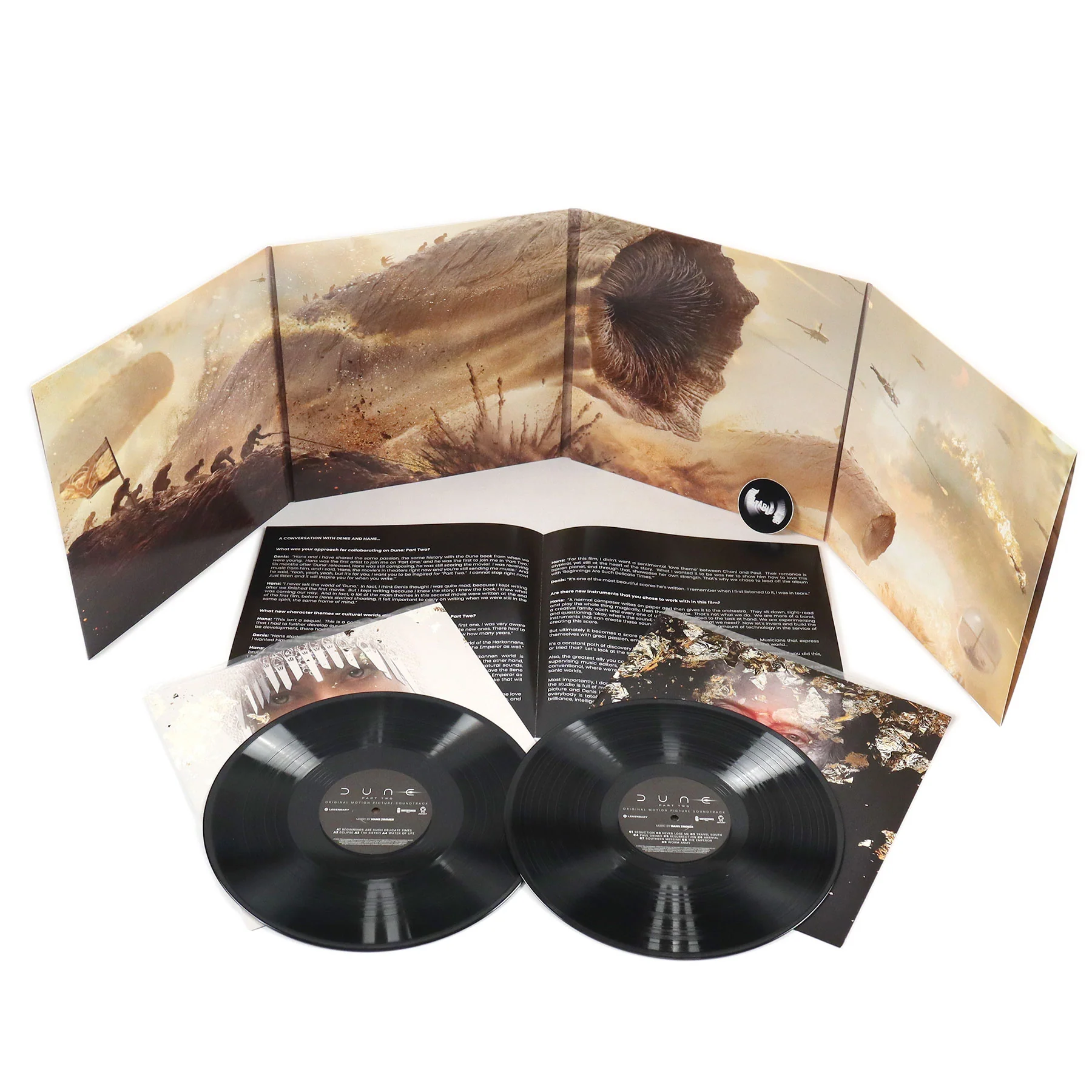Hans Zimmer: Dune - Part Two (Original Soundtrack) Vinyl 2LP - Image 2