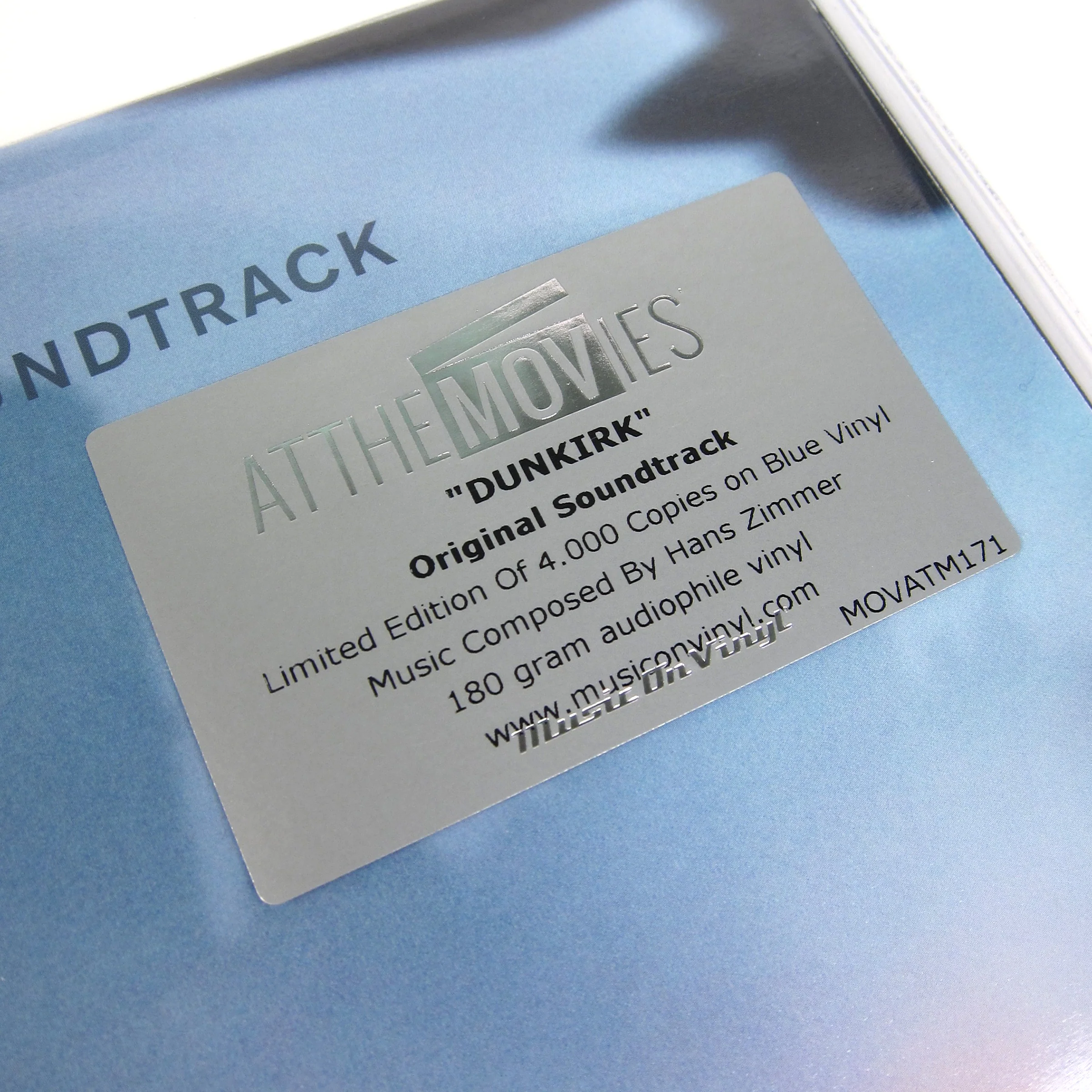 Hans Zimmer: Dunkirk Soundtrack (Music On Vinyl 180g, Colored Vinyl) Vinyl 2LP - Image 3