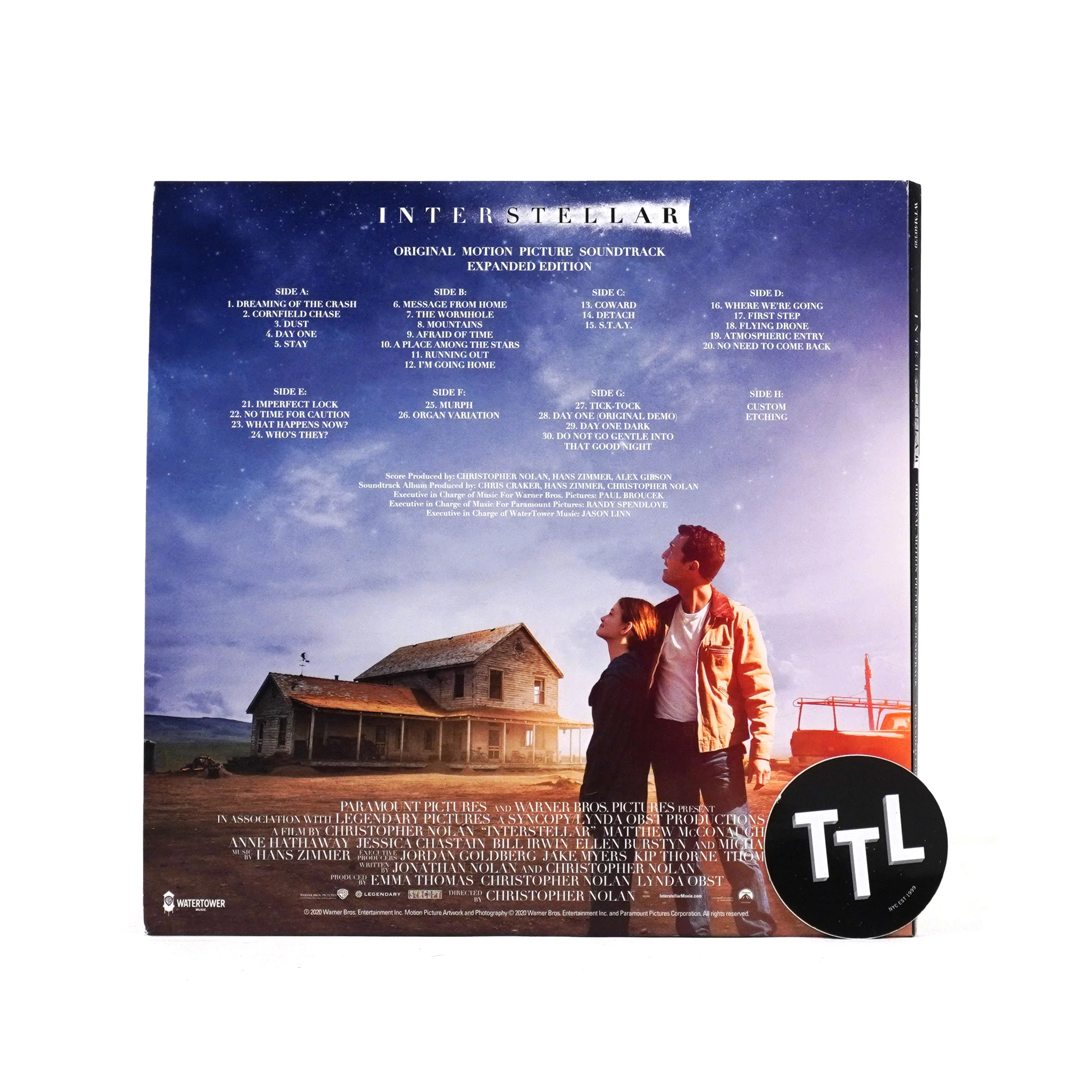 Hans Zimmer: Interstellar Original Soundtrack (180g) Vinyl 4LP - Image 4