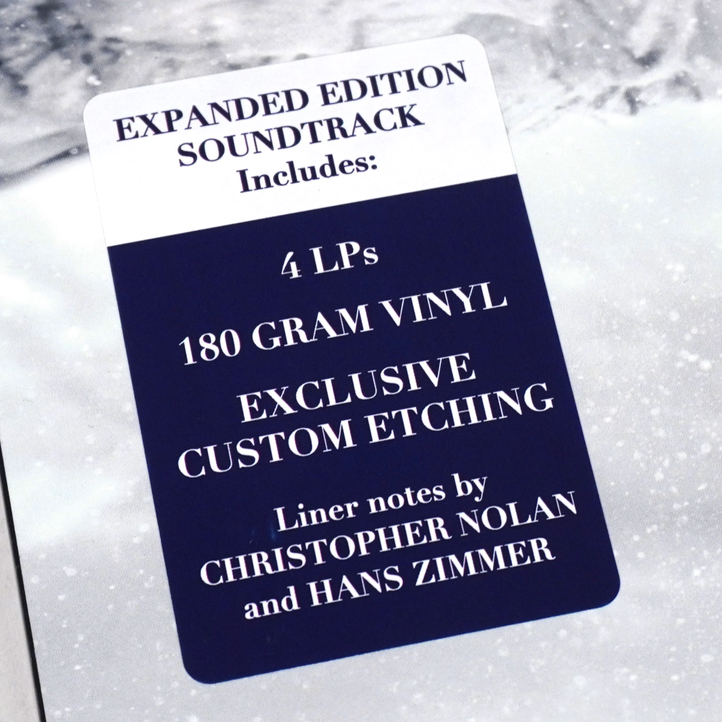 Hans Zimmer: Interstellar Original Soundtrack (180g) Vinyl 4LP - Image 5