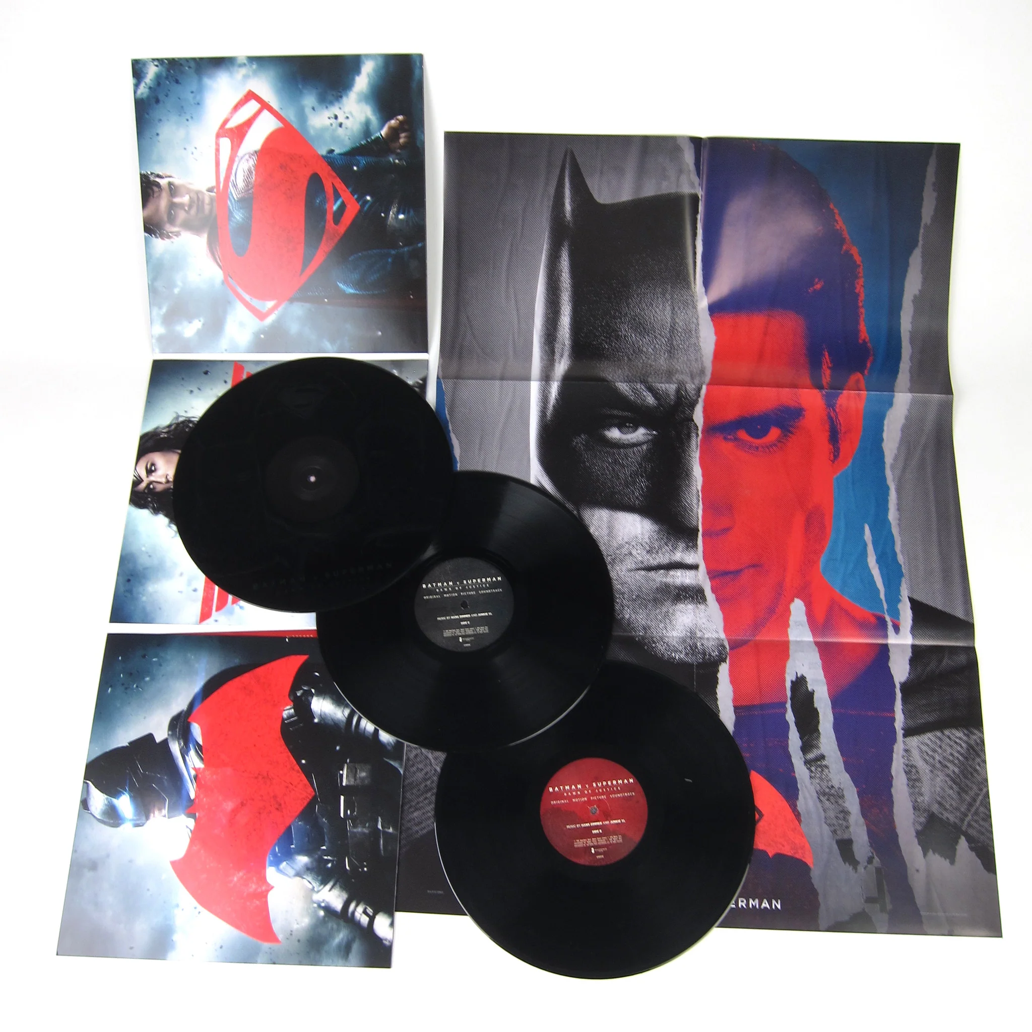 Hans Zimmer & Junkie XL: Batman v Superman - Dawn of Justice Vinyl 3LP - Image 2