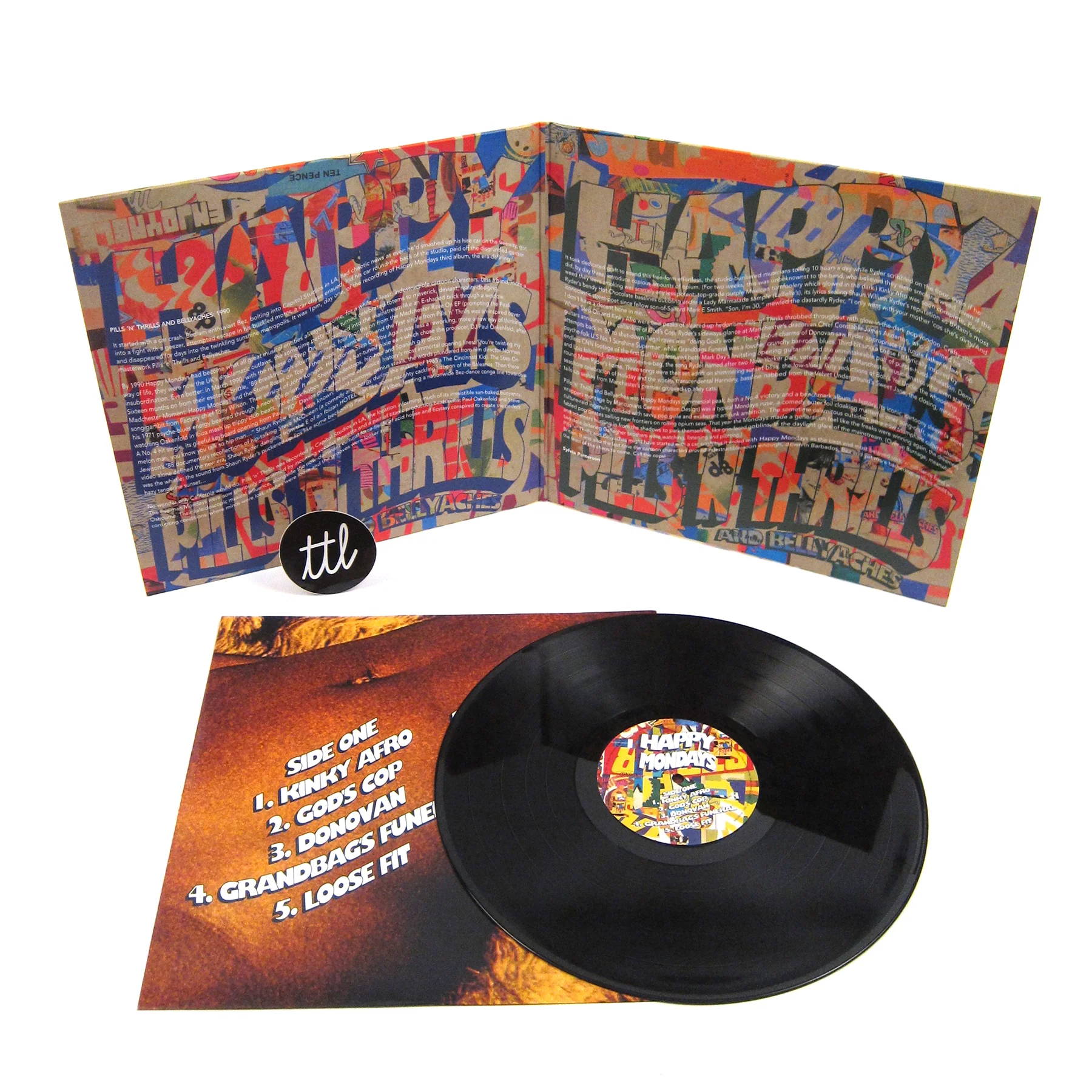 Happy Mondays: Pills 'N' Thrills And Bellyaches (180g) Vinyl LP - Image 2