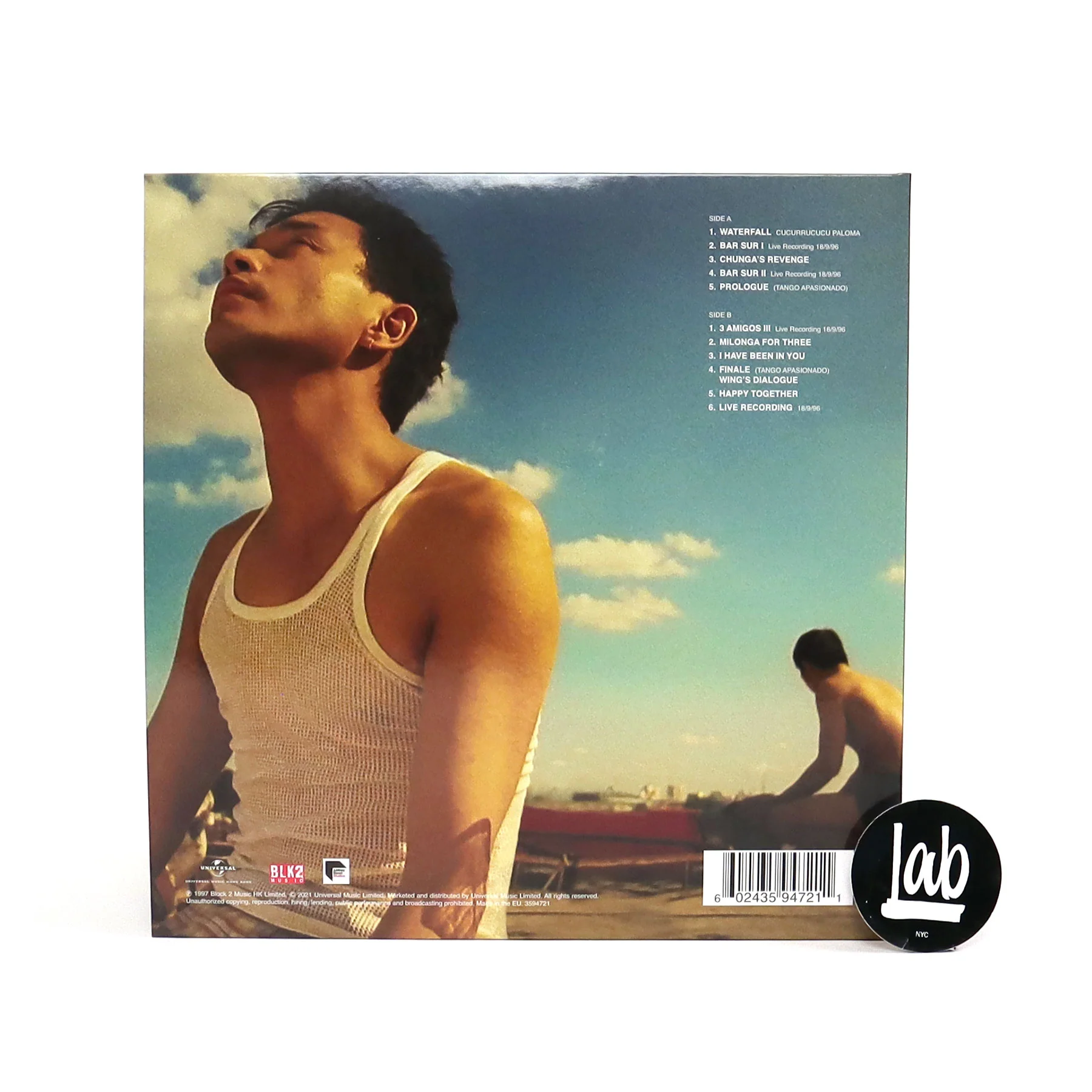 Wong Kar Wai: Happy Together Soundtrack - Jetone 30th Anniversary Edition (180g) Vinyl LP - Image 3