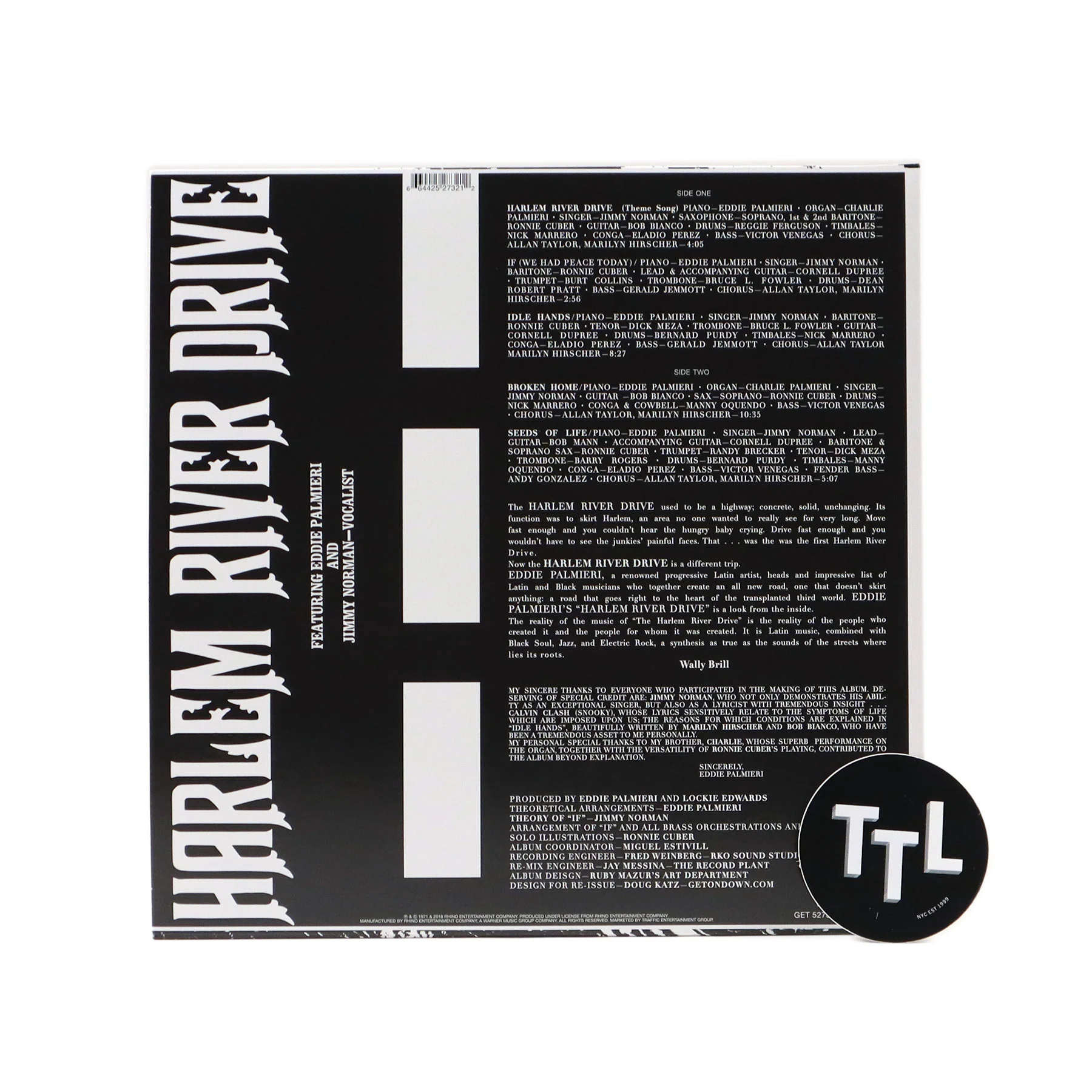 Harlem River Drive: Harlem River Drive (Colored Vinyl) Vinyl LP - Image 3