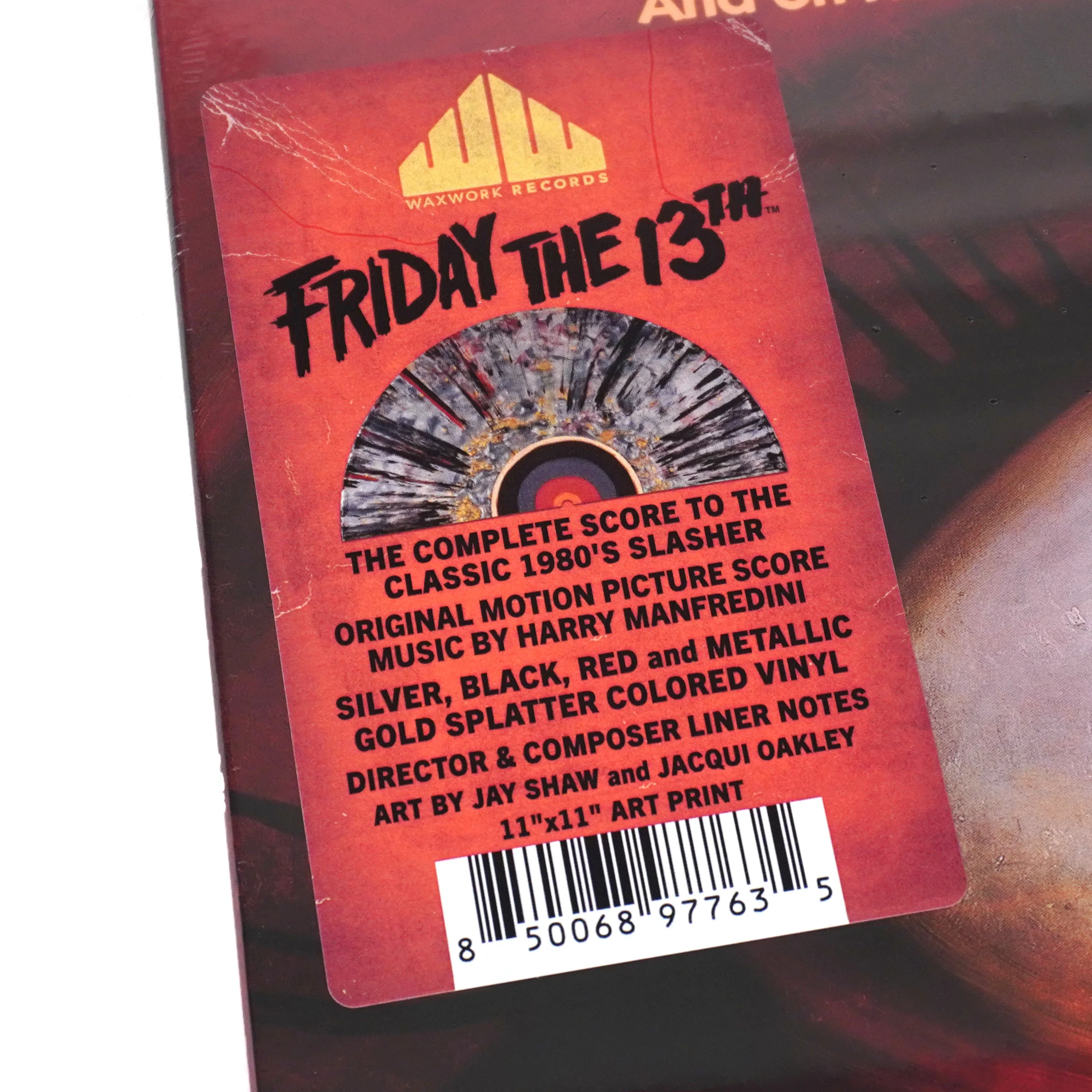 Harry Manfredini: Friday The 13th Part 1 (Colored Vinyl) Vinyl LP - Image 4