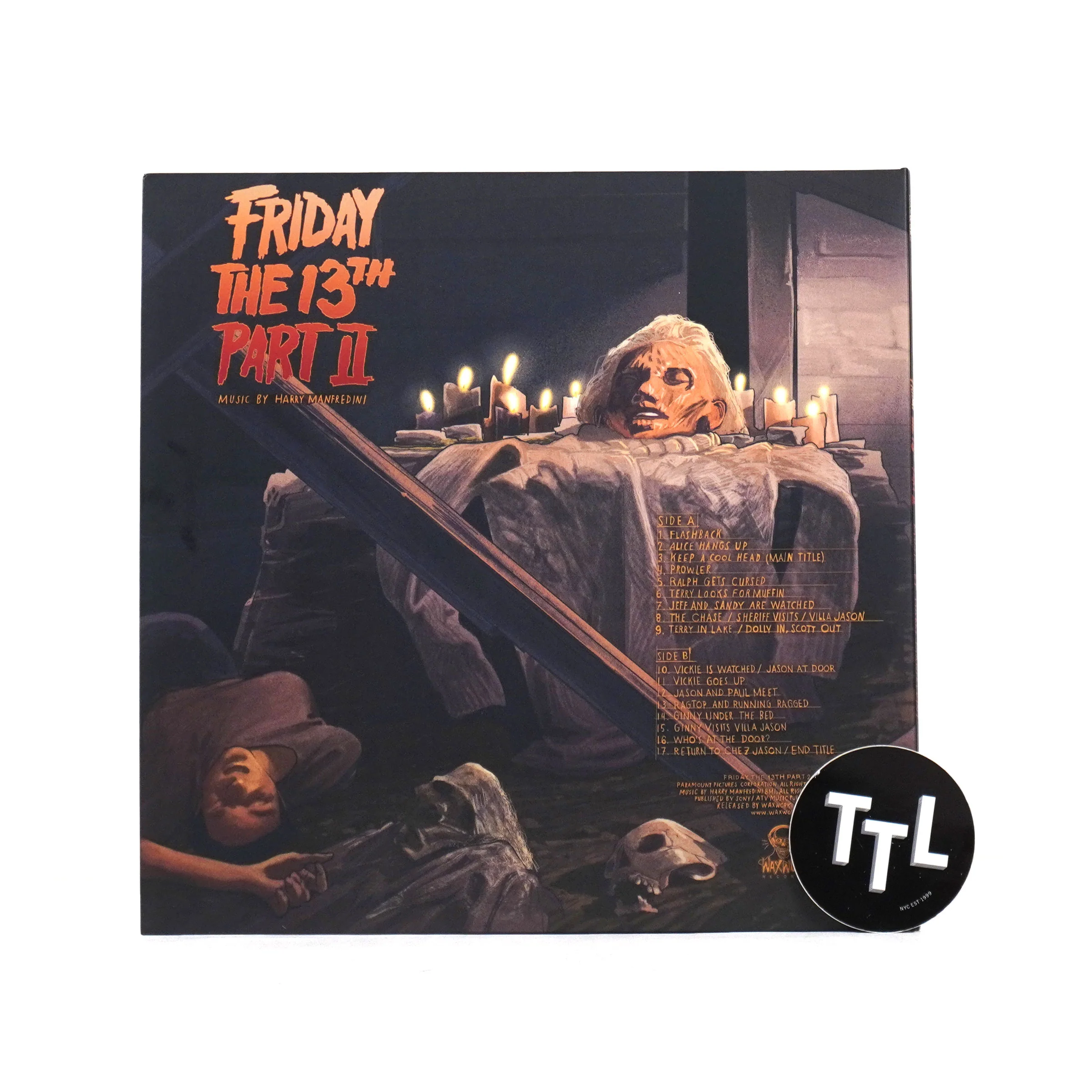 Harry Manfredini: Friday The 13th Part 2 (Colored Vinyl) Vinyl LP - Image 3