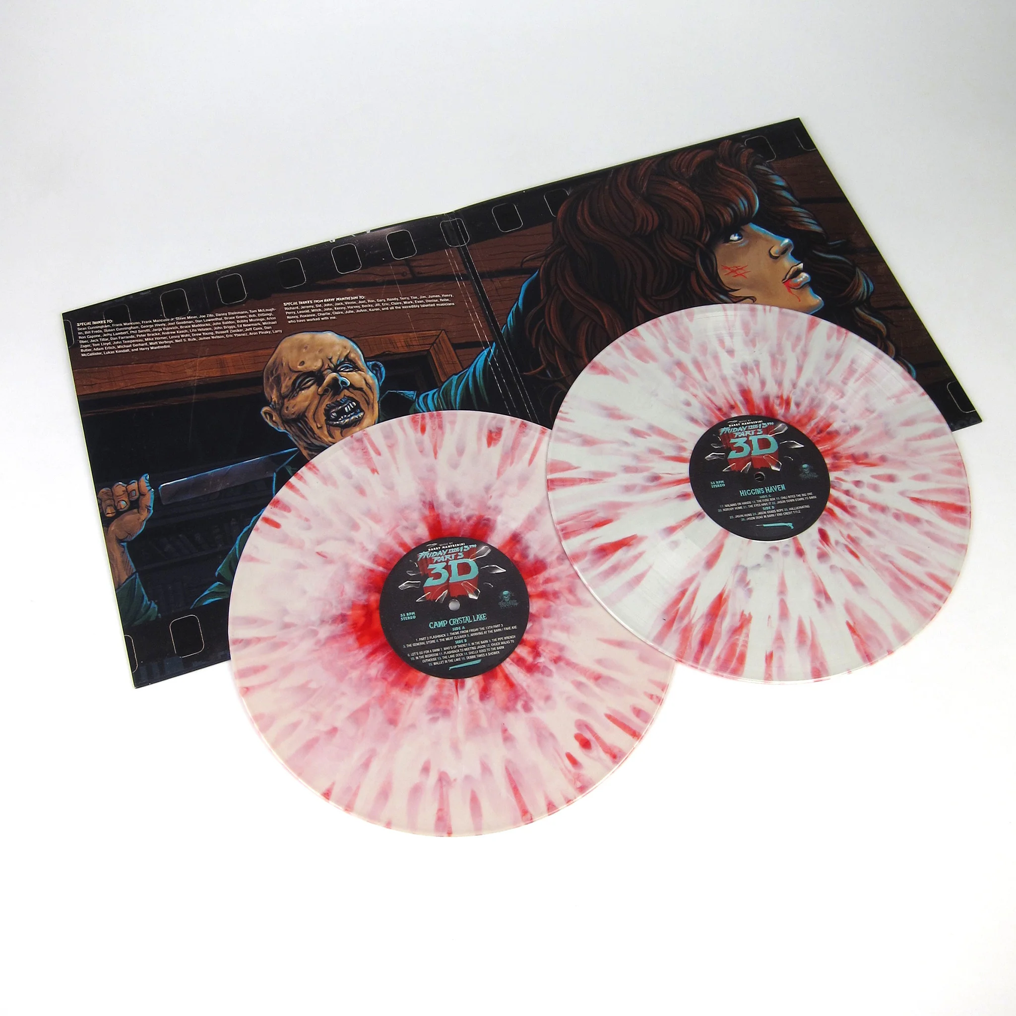 Harry Manfredini: Friday The 13th Part 3 (180g Colored Vinyl) Vinyl 2LP - Image 2
