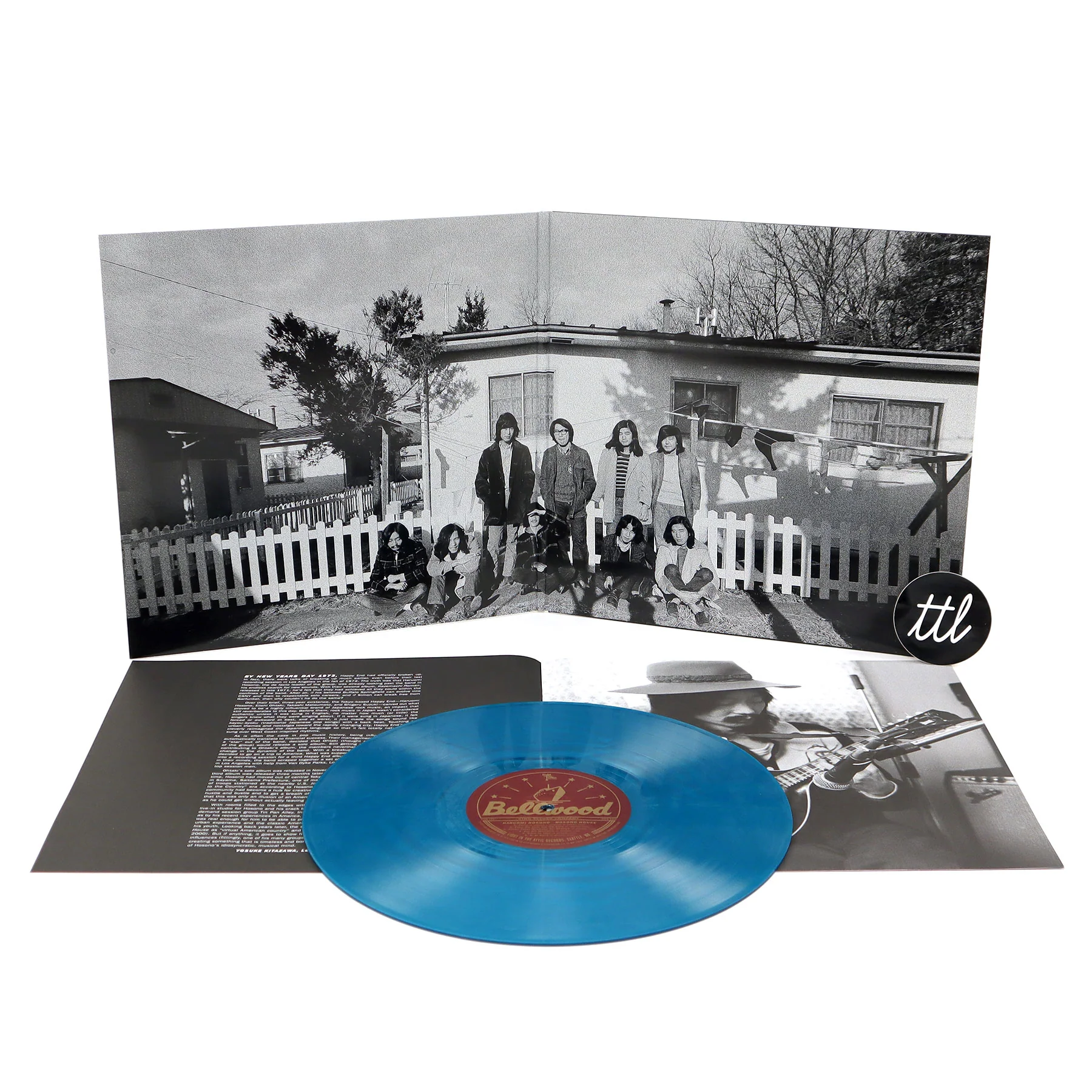 Haruomi Hosono: Hosono House (Blue Seafoam Colored Vinyl) Vinyl LP - Image 2