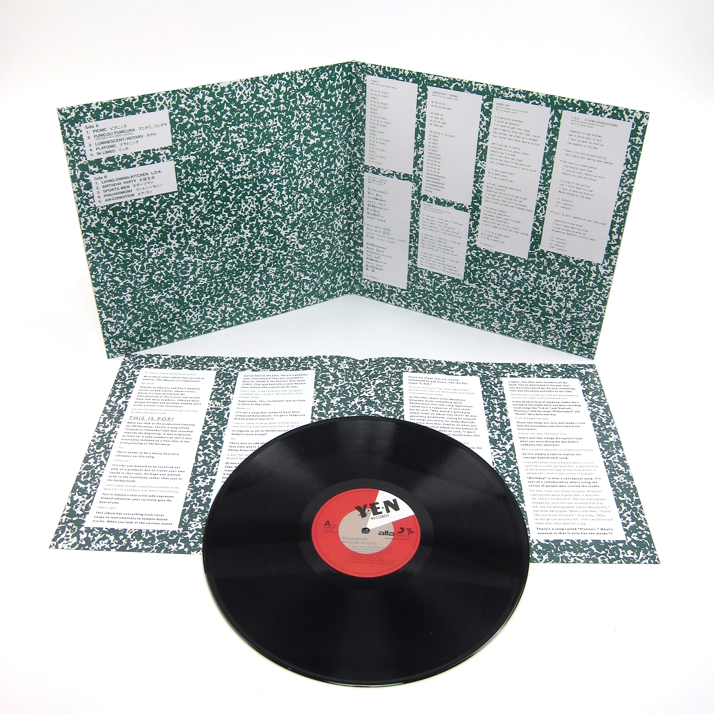 Haruomi Hosono: Philharmony Vinyl LP - Image 2