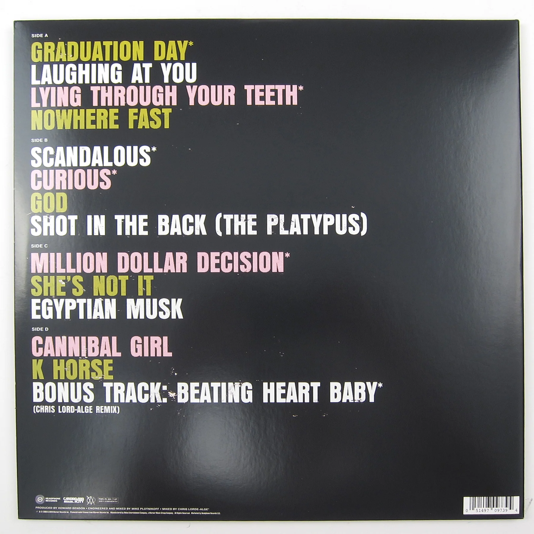 Head Automatica: Popaganda (Colored Vinyl) Vinyl 2LP - Image 3