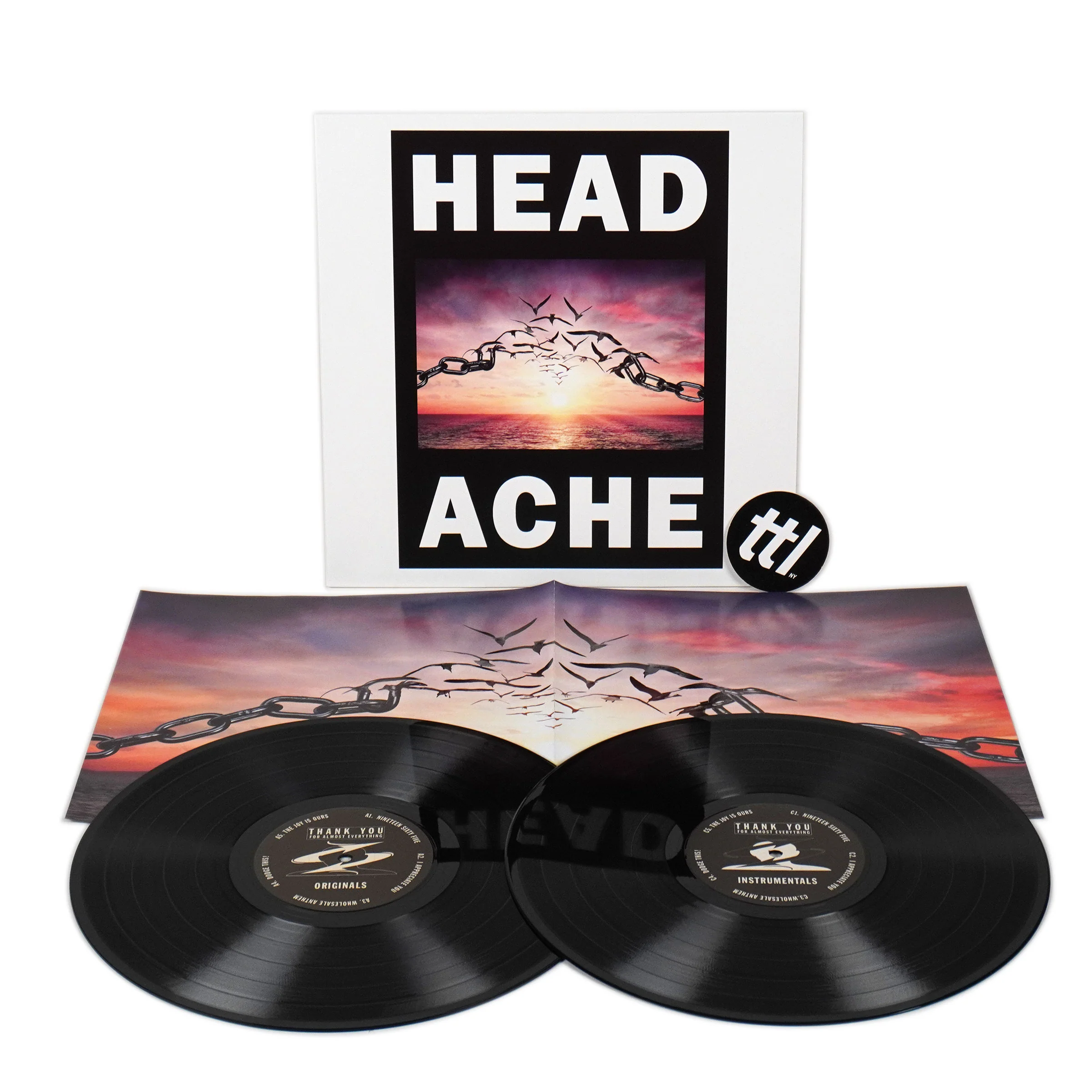 Headache: Thank You For Almost Everything (Vegyn) Vinyl 2LP - Image 2