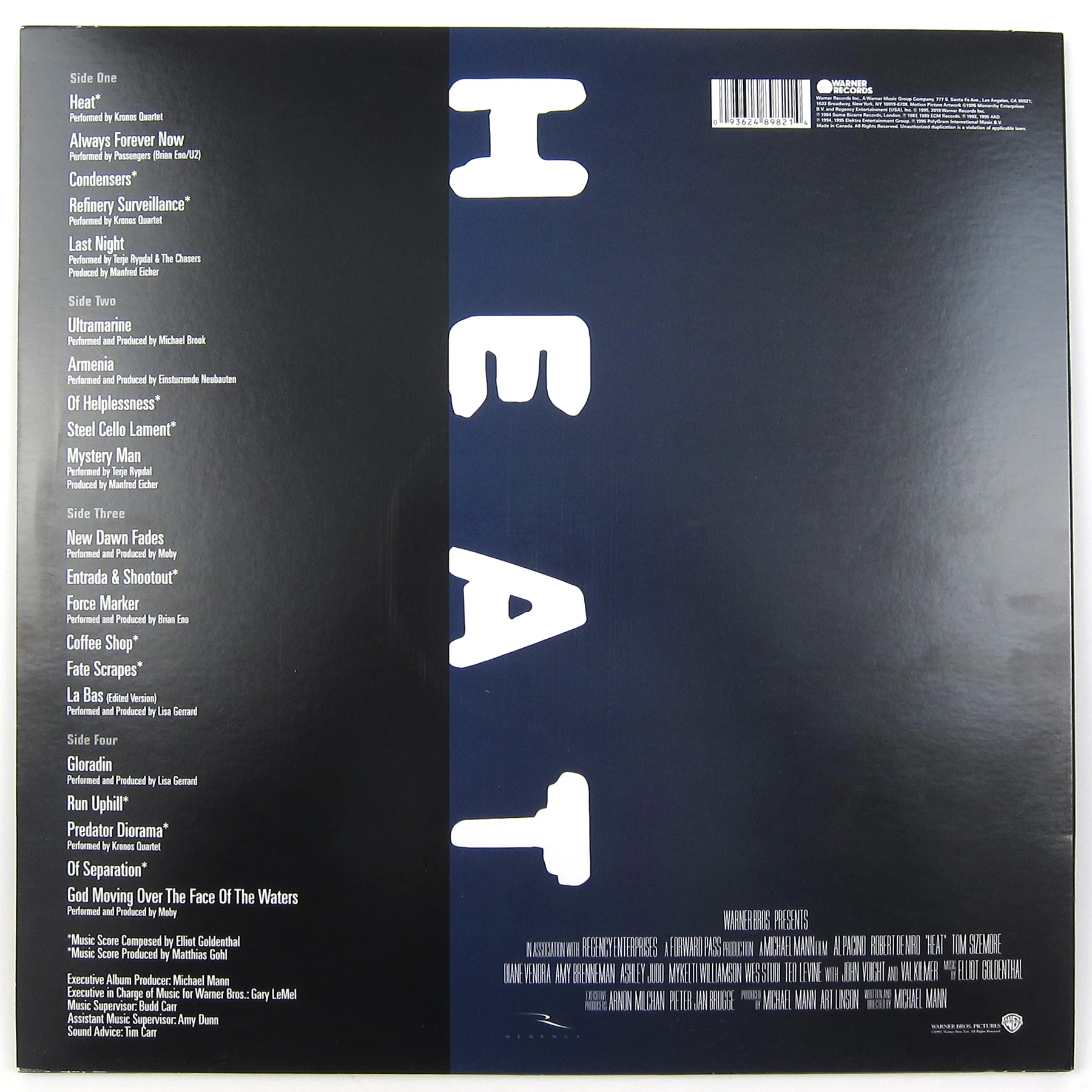 Heat: Music From The Motion Picture (Colored Vinyl) Vinyl 2LP - Image 3