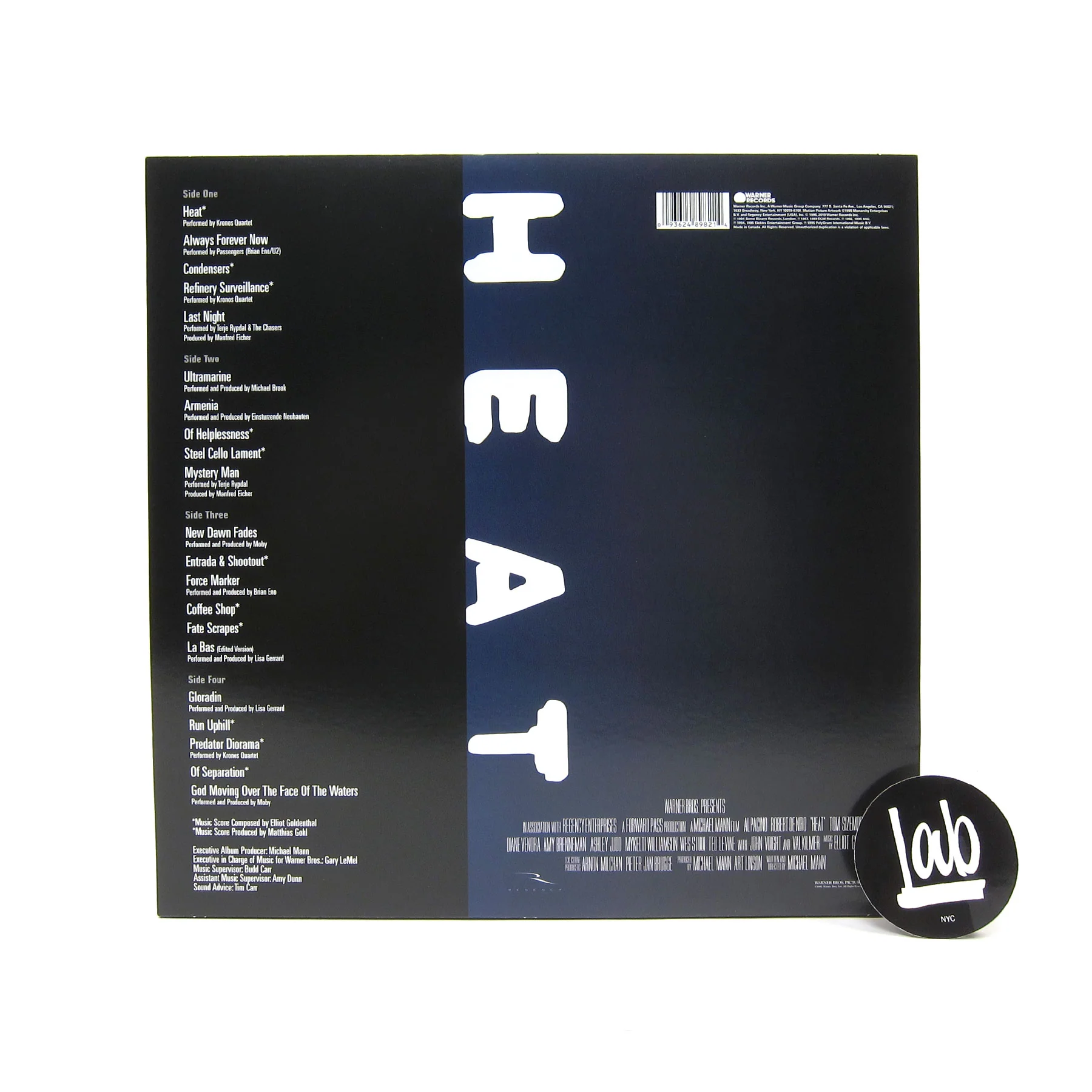Heat: Music From The Motion Picture Vinyl 2LP - Image 3