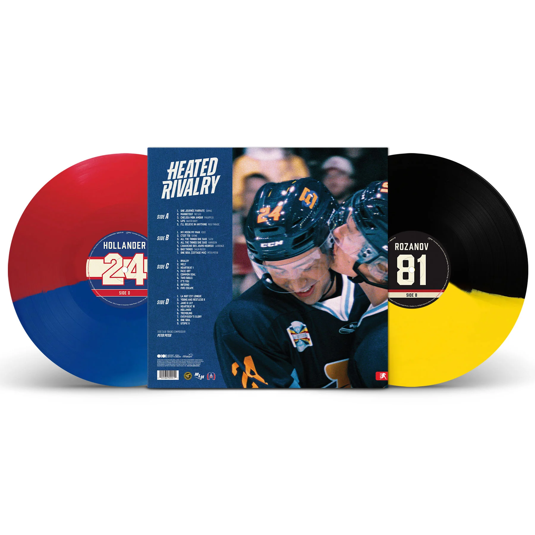 Heated Rivalry: Original Series Soundtrack (Colored Vinyl) Vinyl 2LP - PRE-ORDER - Image 2