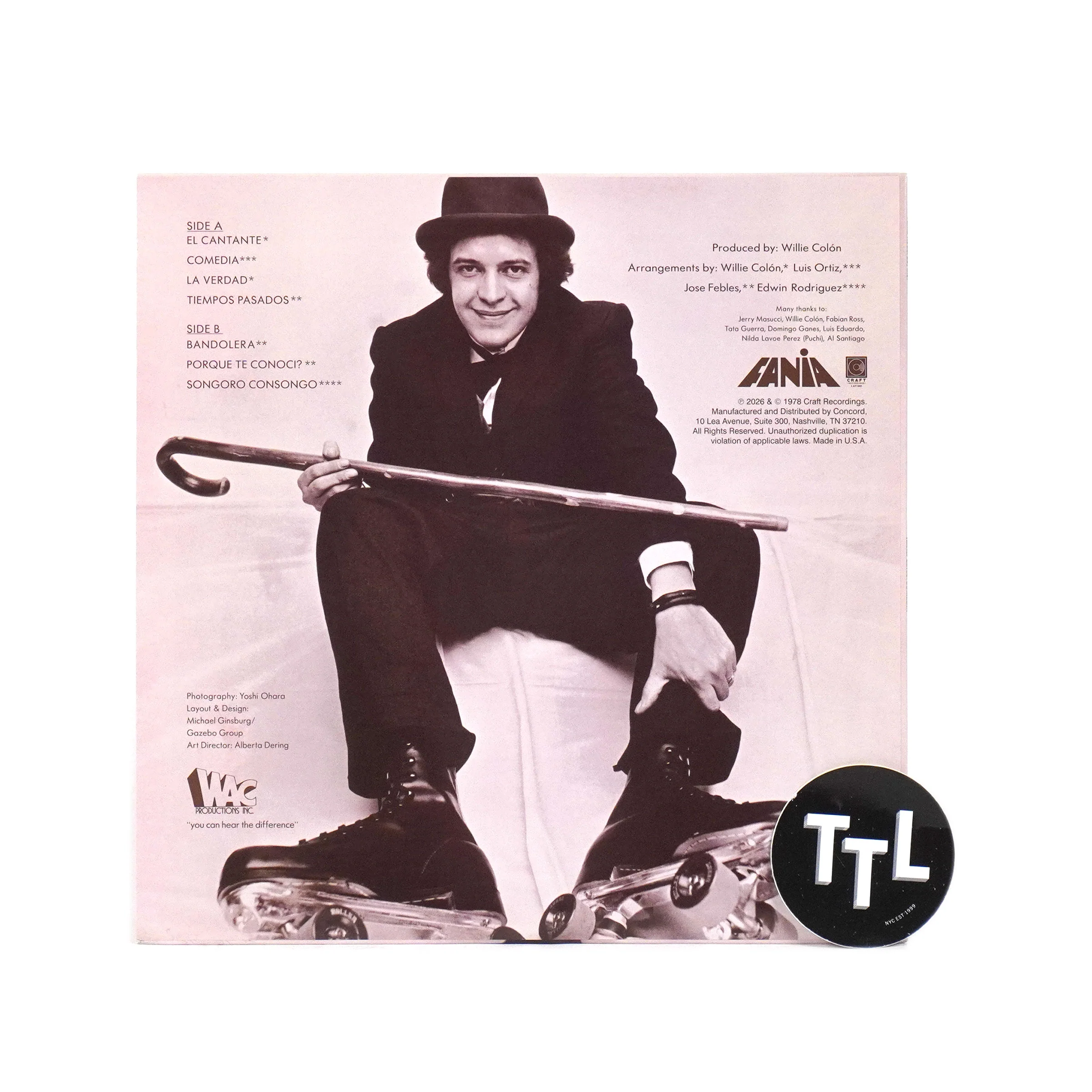 Hector Lavoe: Comedia (180g) Vinyl LP - Image 3