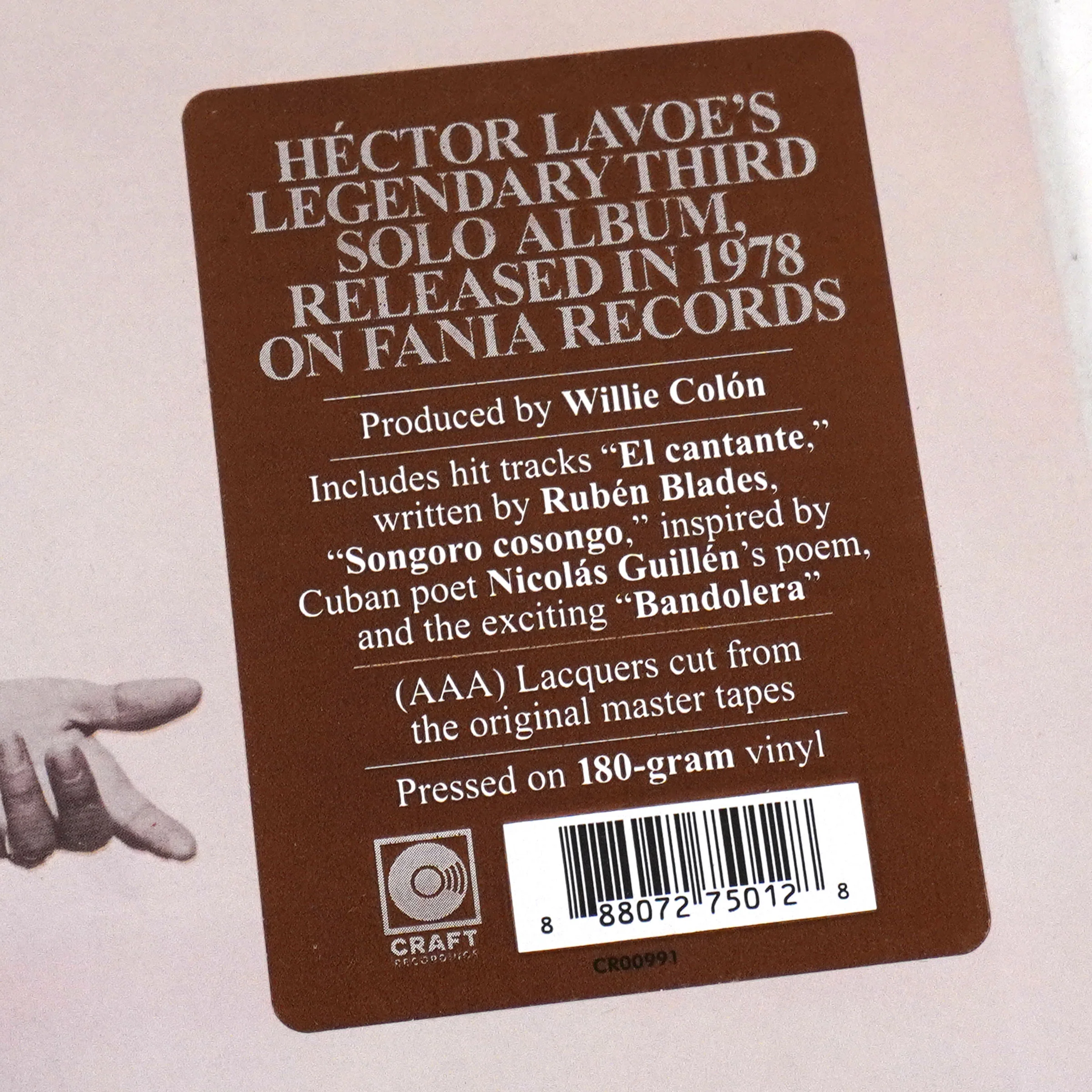 Hector Lavoe: Comedia (180g) Vinyl LP - Image 4