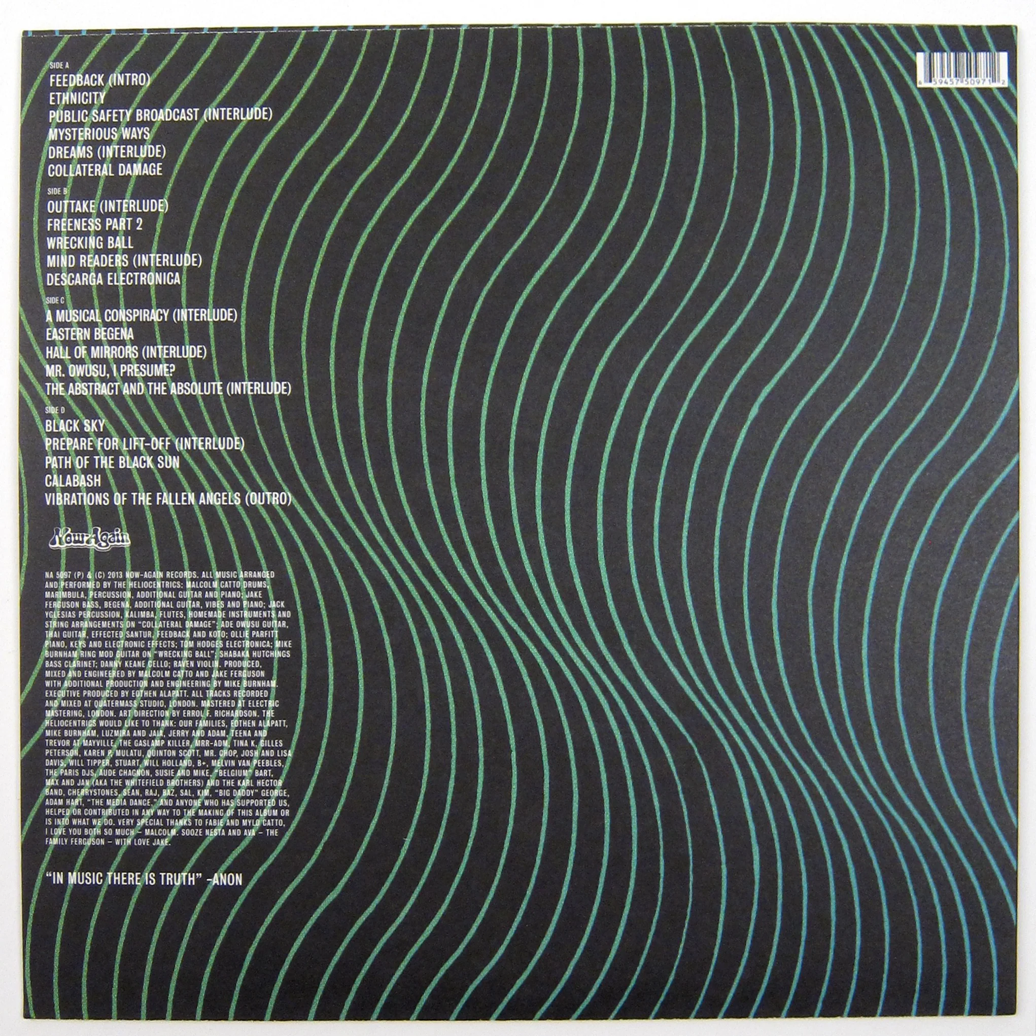 The Heliocentrics: 13 Degrees Of Reality Vinyl 2LP - Image 3