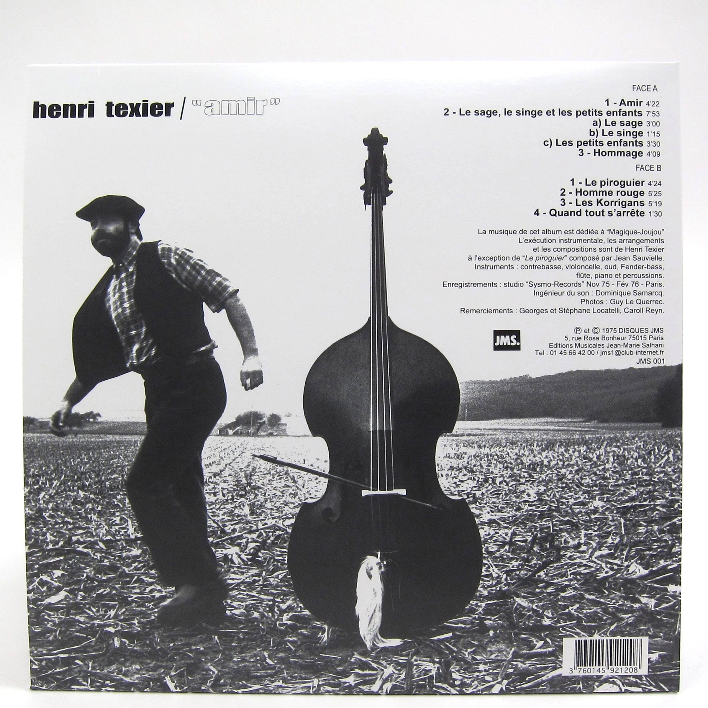 Henri Texier: Amir Vinyl LP - Image 2