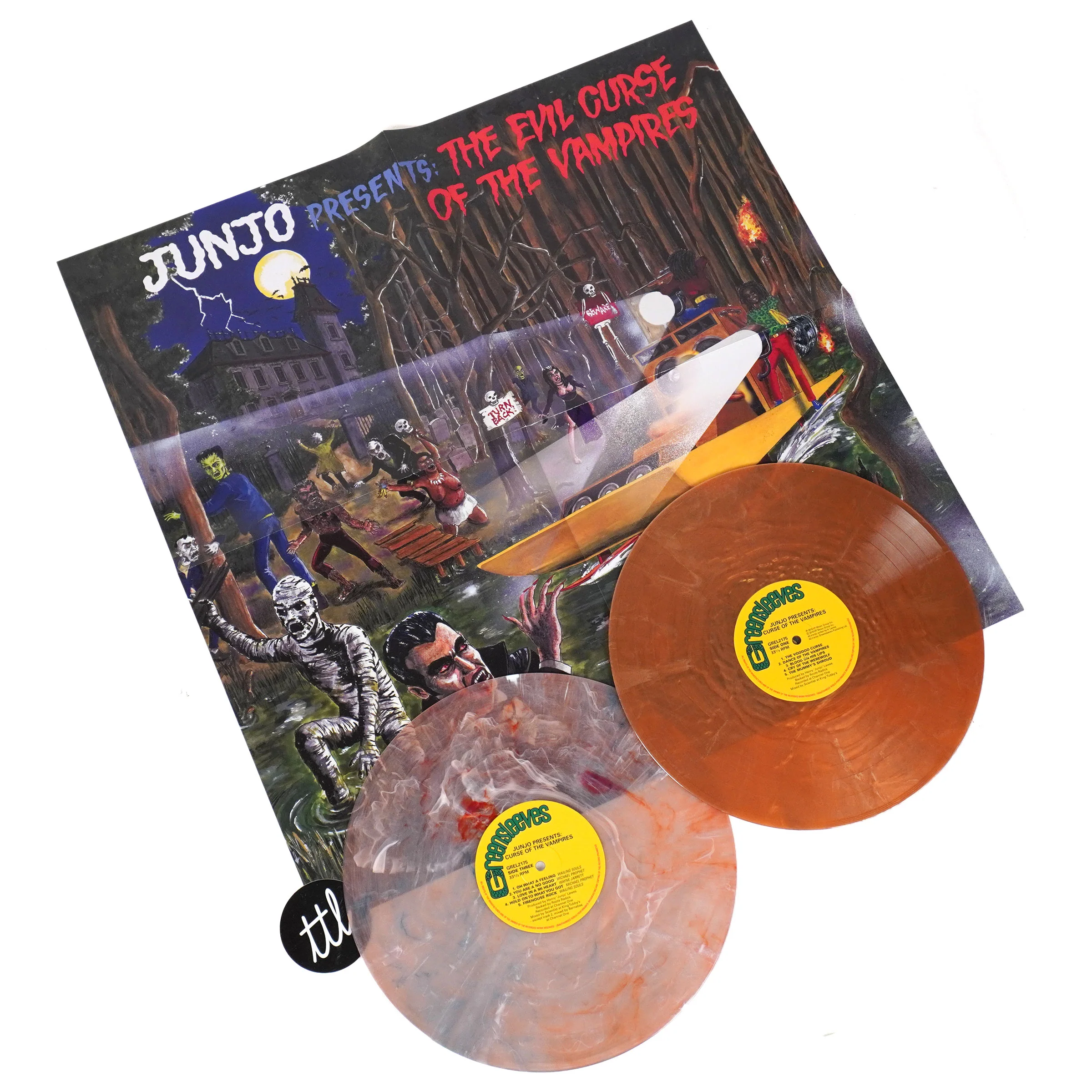 Henry Junjo Lawes: The Evil Curse Of The Vampires (Scientist) (Colored Vinyl) Vinyl 2LP - Image 2
