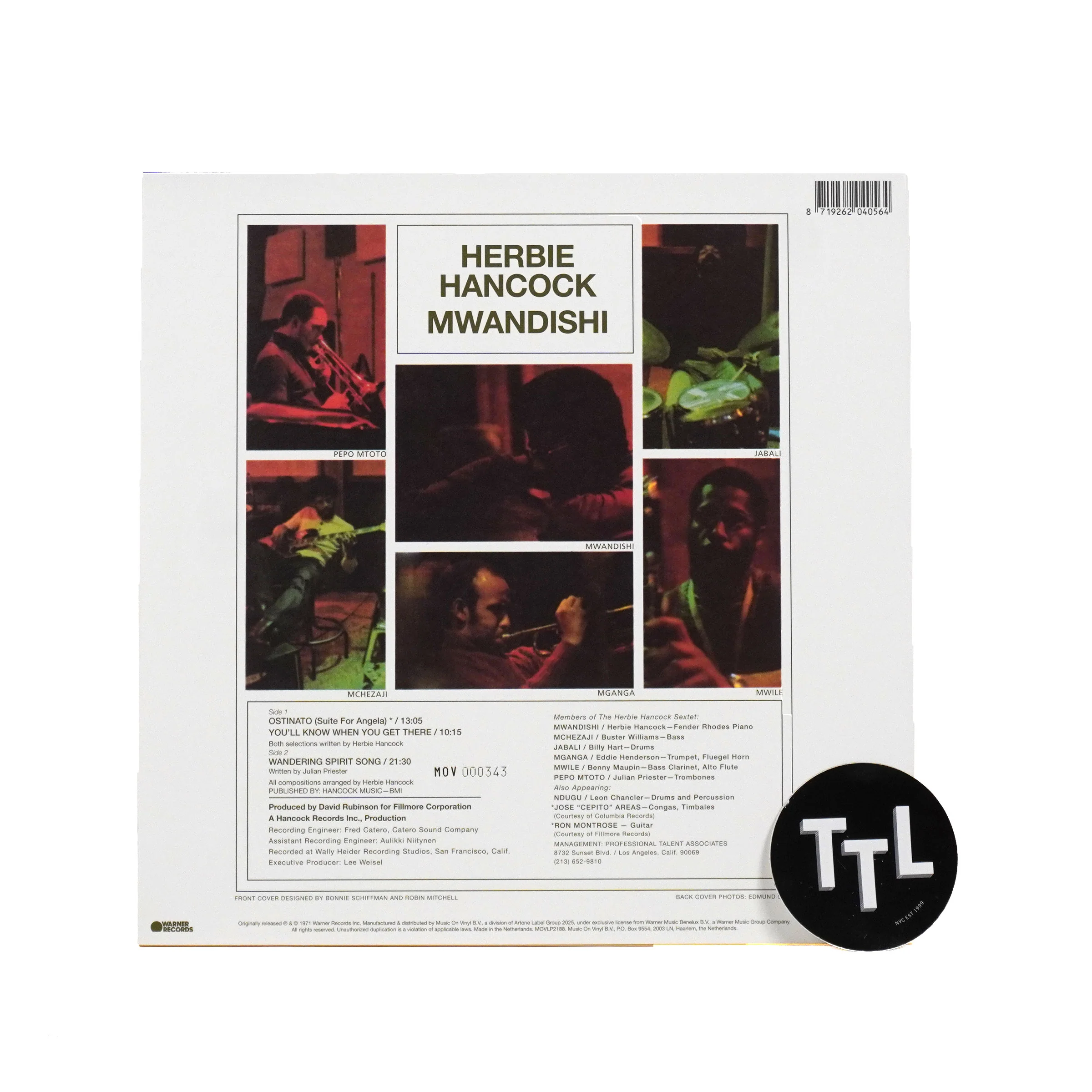 Herbie Hancock: Mwandishi (180g, Colored Vinyl) Vinyl LP - Image 3