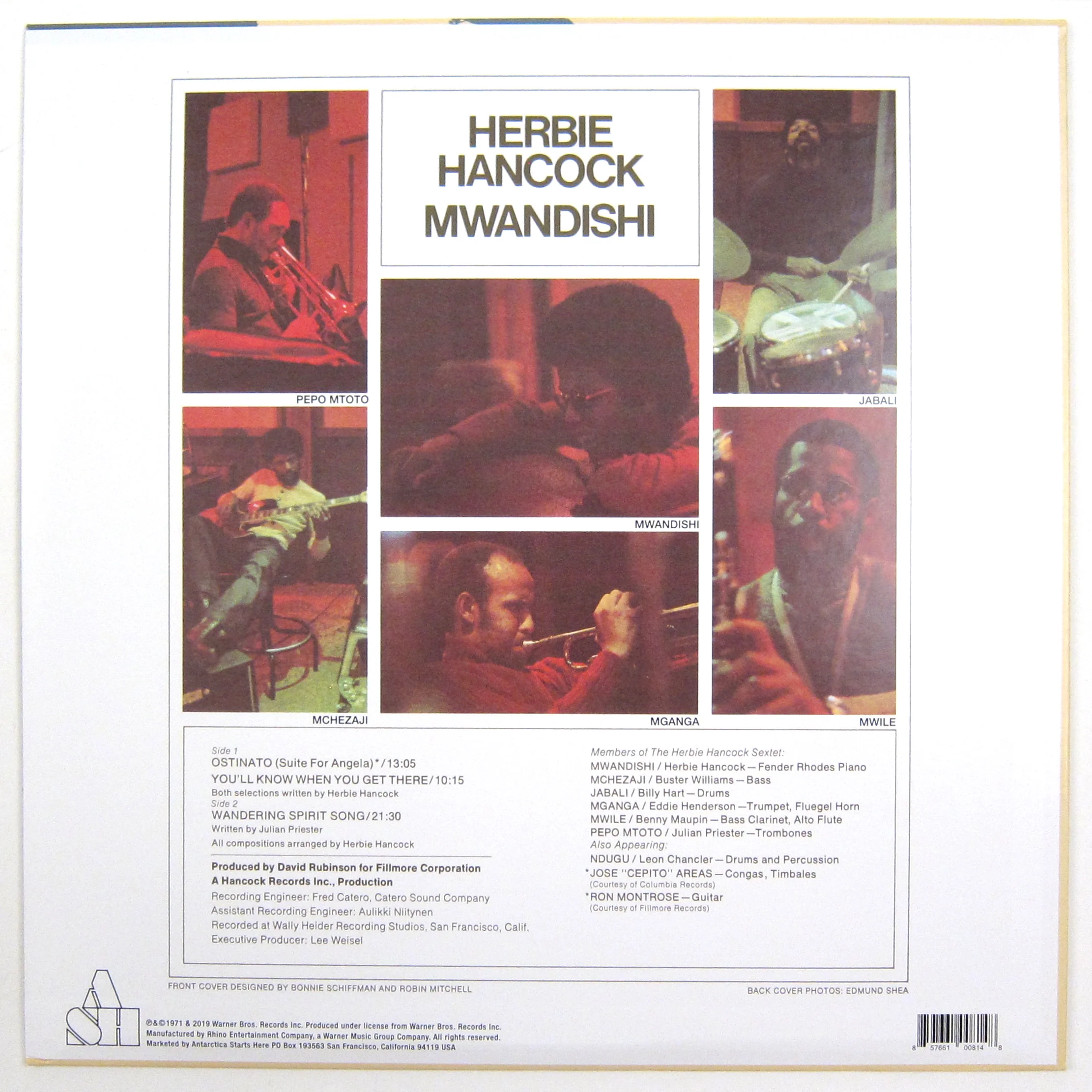 Herbie Hancock: Mwandishi (180g) Vinyl LP - Image 3